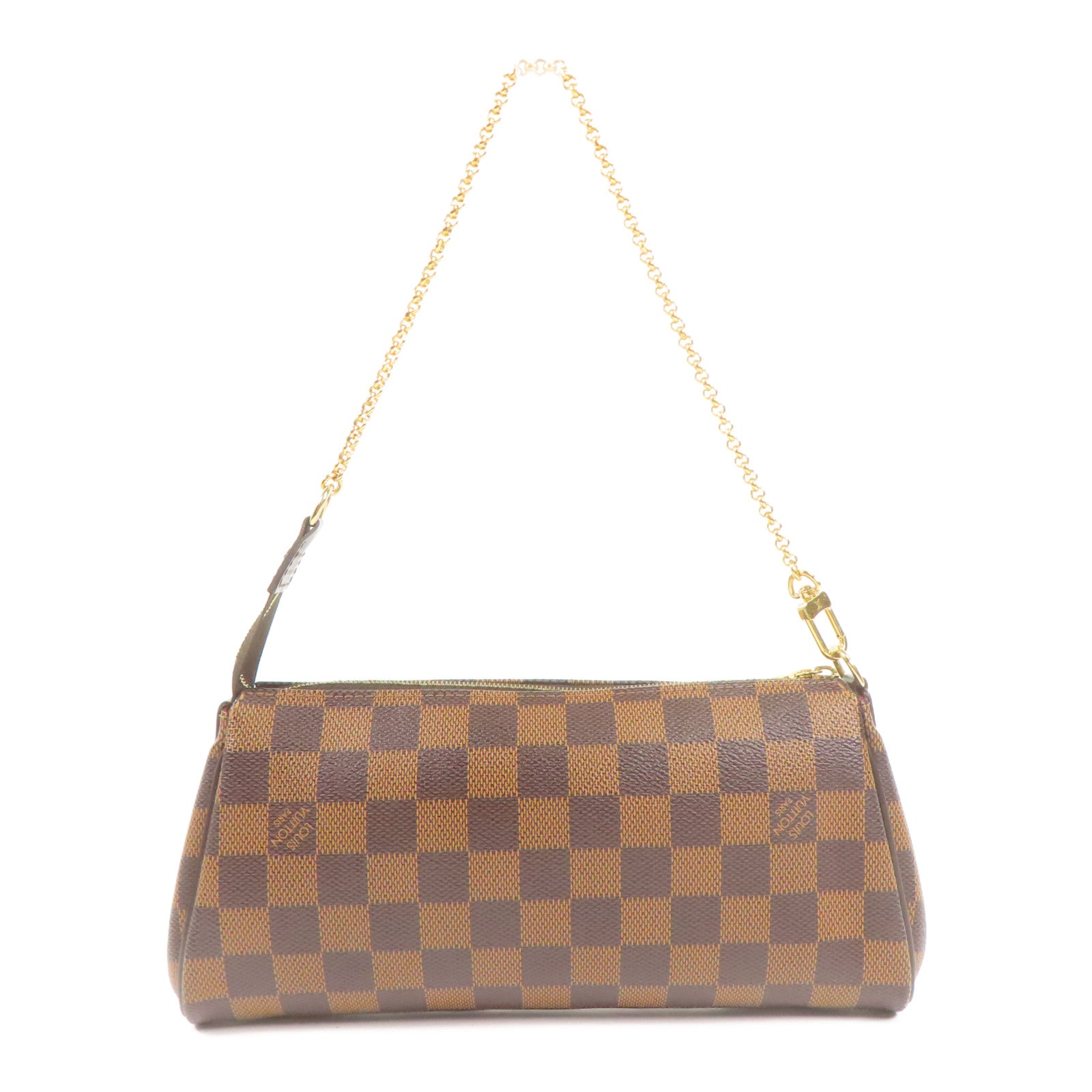 LOUIS VUITTON LV GHW Eva 2way Shoulder Bag N55213 Damier Brown