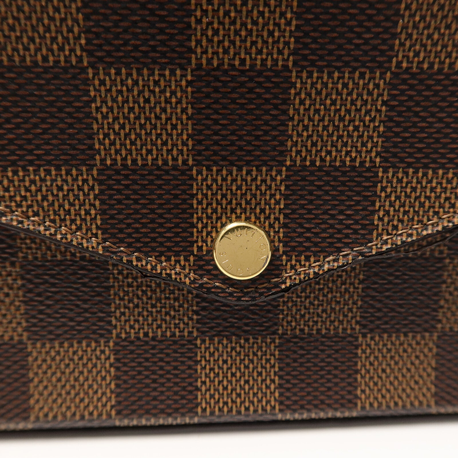 LOUIS VUITTON Damier Felice Pochette鏈帶肩背袋
