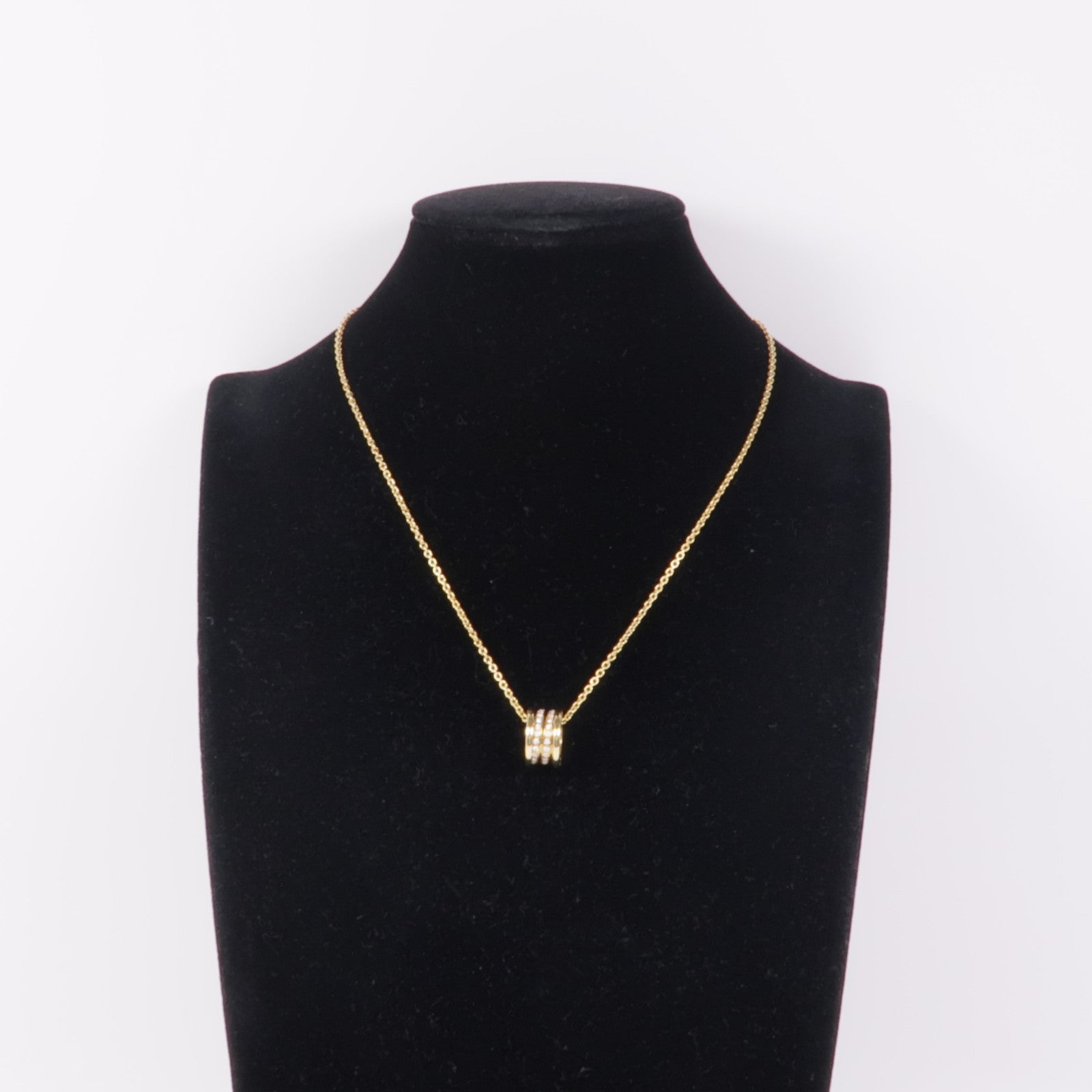 BVLGARI 18K黃金B-Zero1 Necklace Diamond鑽石項鍊