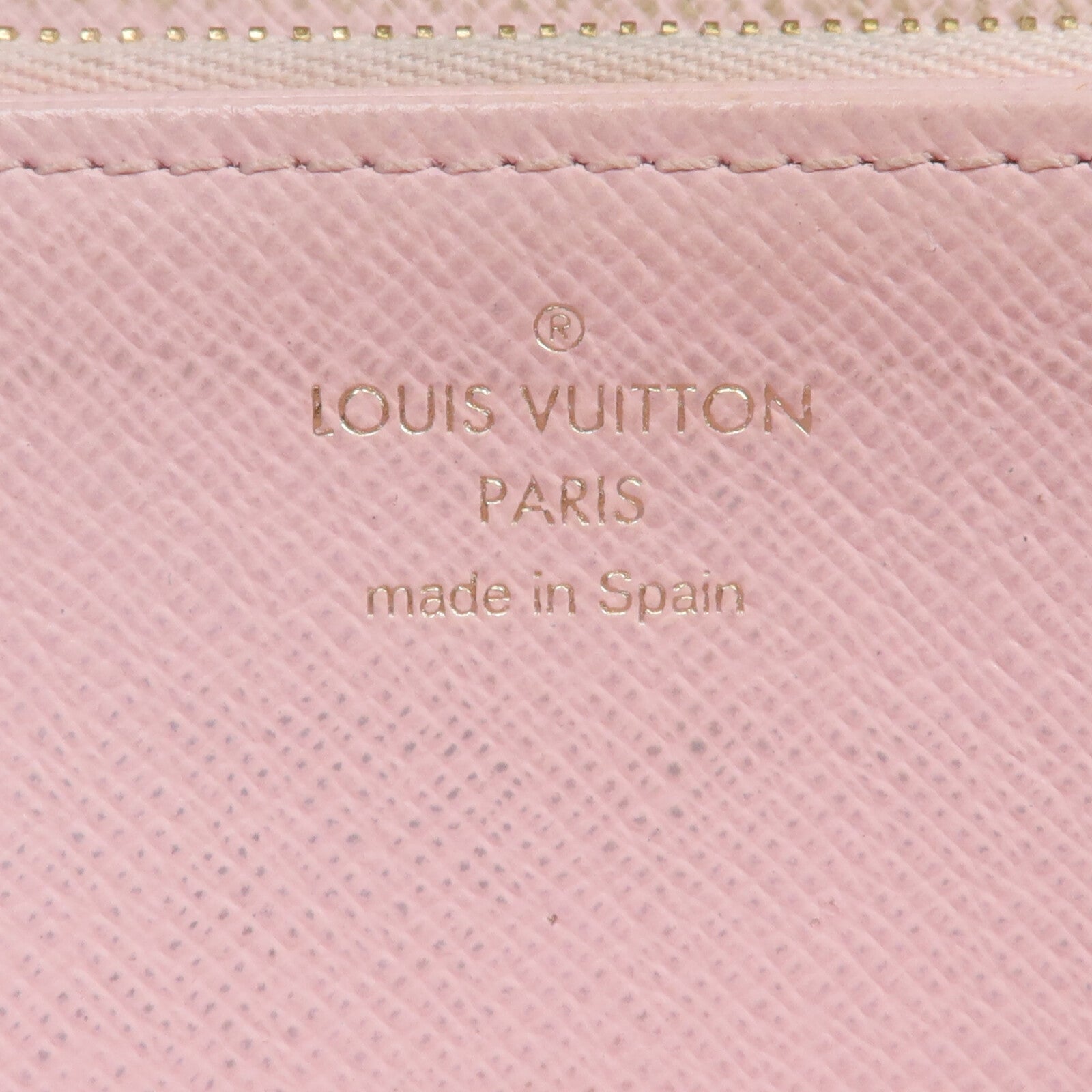 LOUIS VUITTON Monogram By The Pool Zippy Wallet金扣長錢包
