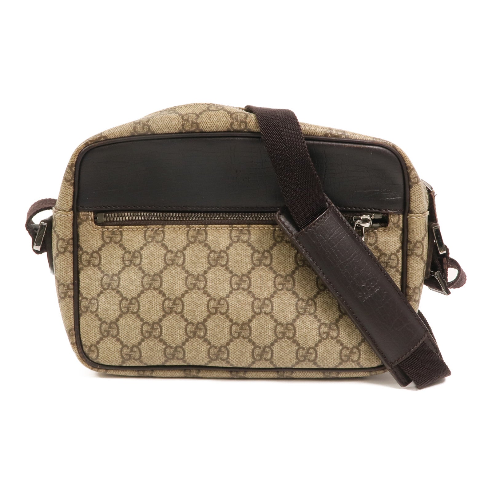 GUCCI 塗層帆布Shoulder Bag肩背袋