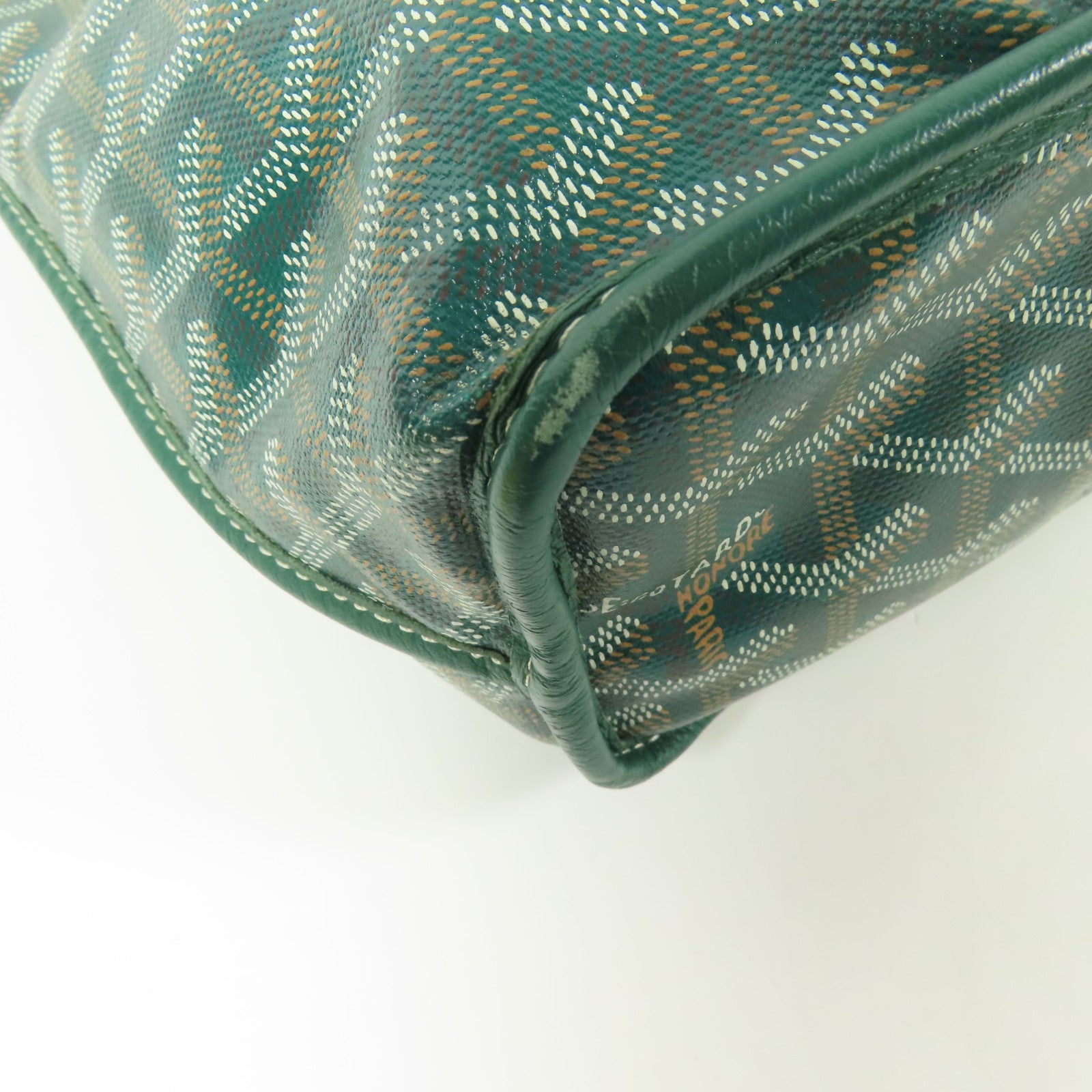 GOYARD PVC Anjou Mini銀扣肩背袋