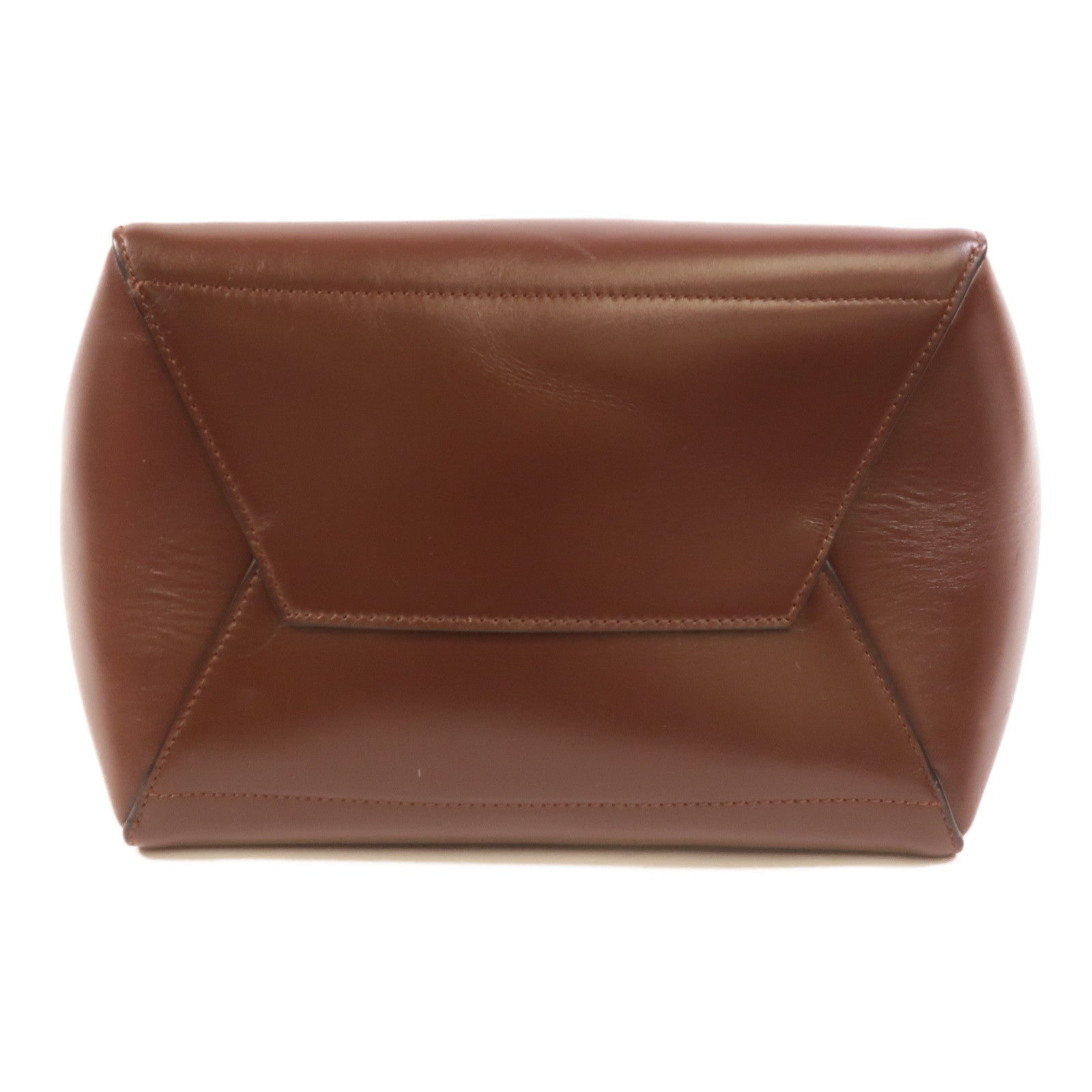 CELINE 牛皮皮革Sangle Bucket Large肩背袋