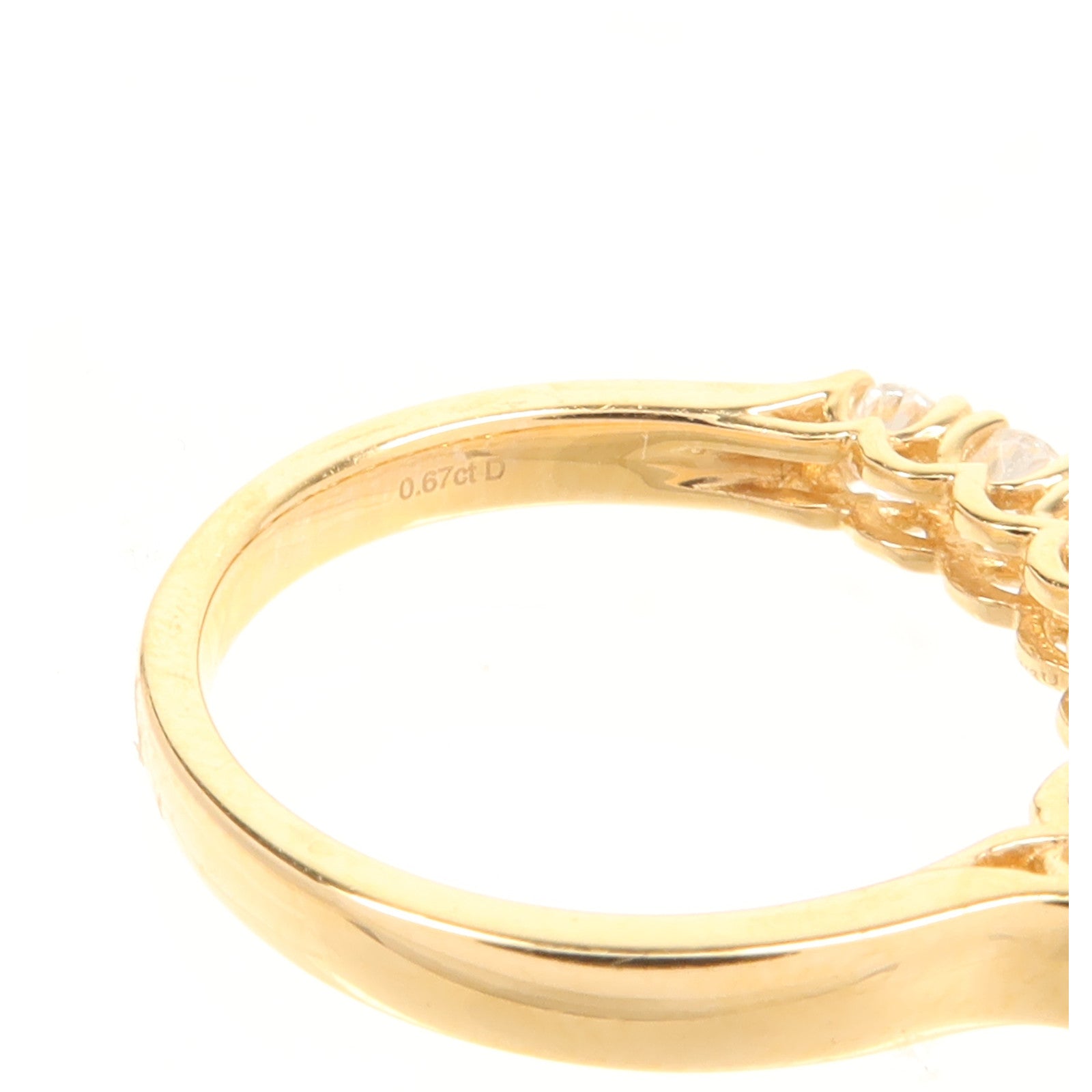 JEWELRY 18K玫瑰金Diamond Ring鑽石戒指US#5.75