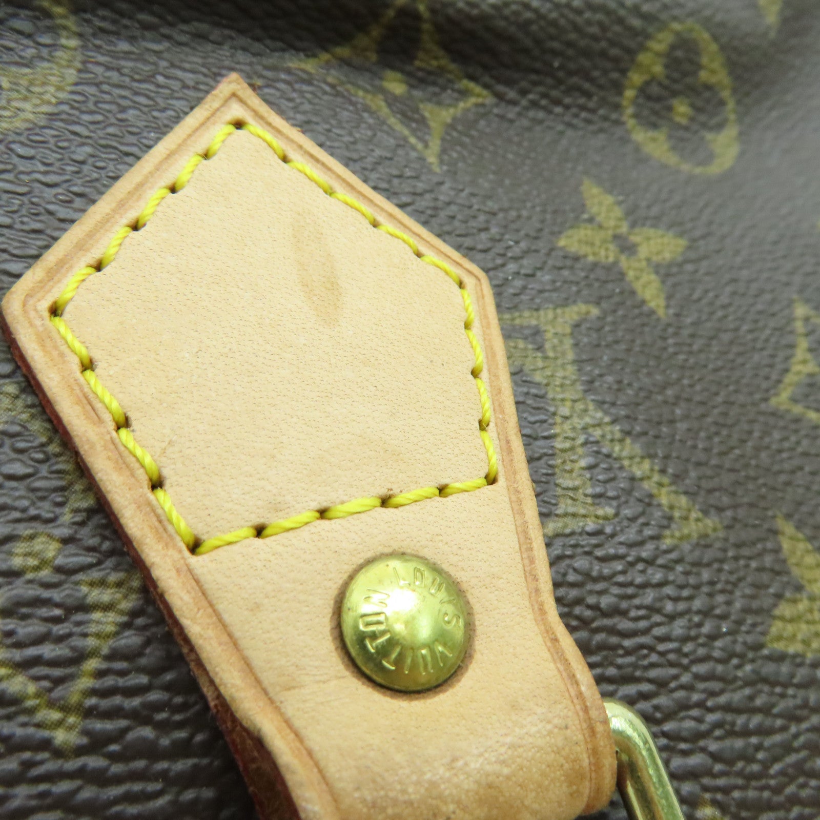 LOUIS VUITTON 【激減優惠】Monogram Speedy 35金扣手挽袋啡色