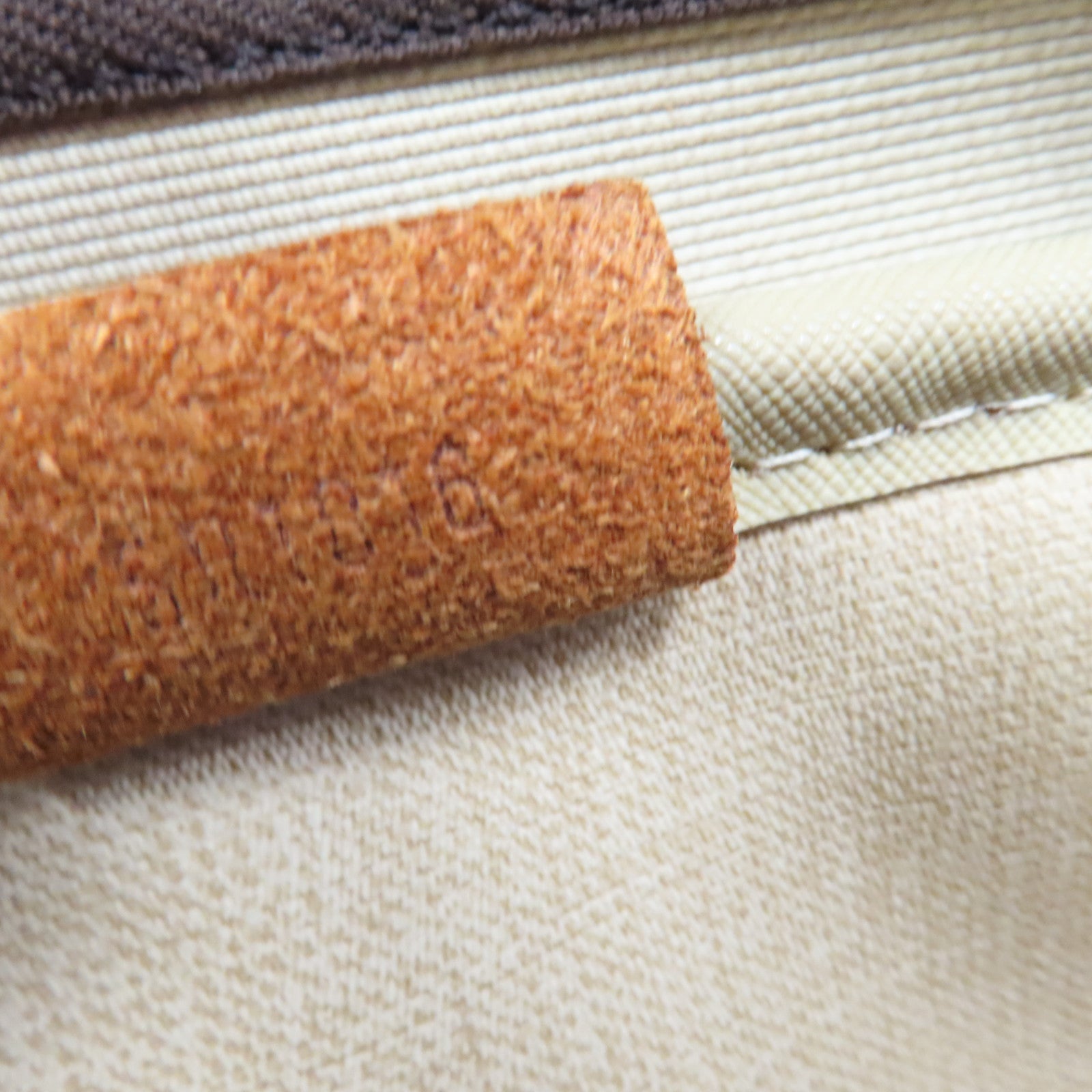 LOUIS VUITTON 【激減優惠】Monogram Deauville GM Hand Bag金色手挽袋啡色