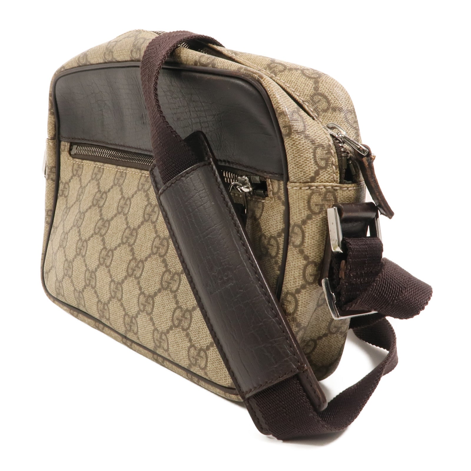 GUCCI 塗層帆布Shoulder Bag肩背袋