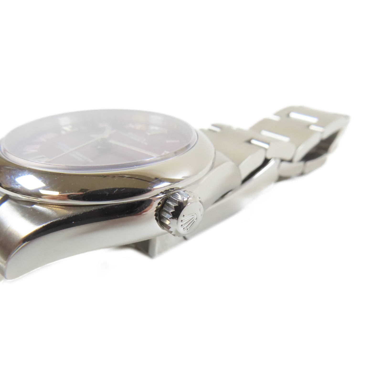 ROLEX Oyster Perpetual 31mm不鏽鋼手錶自動機芯紫色