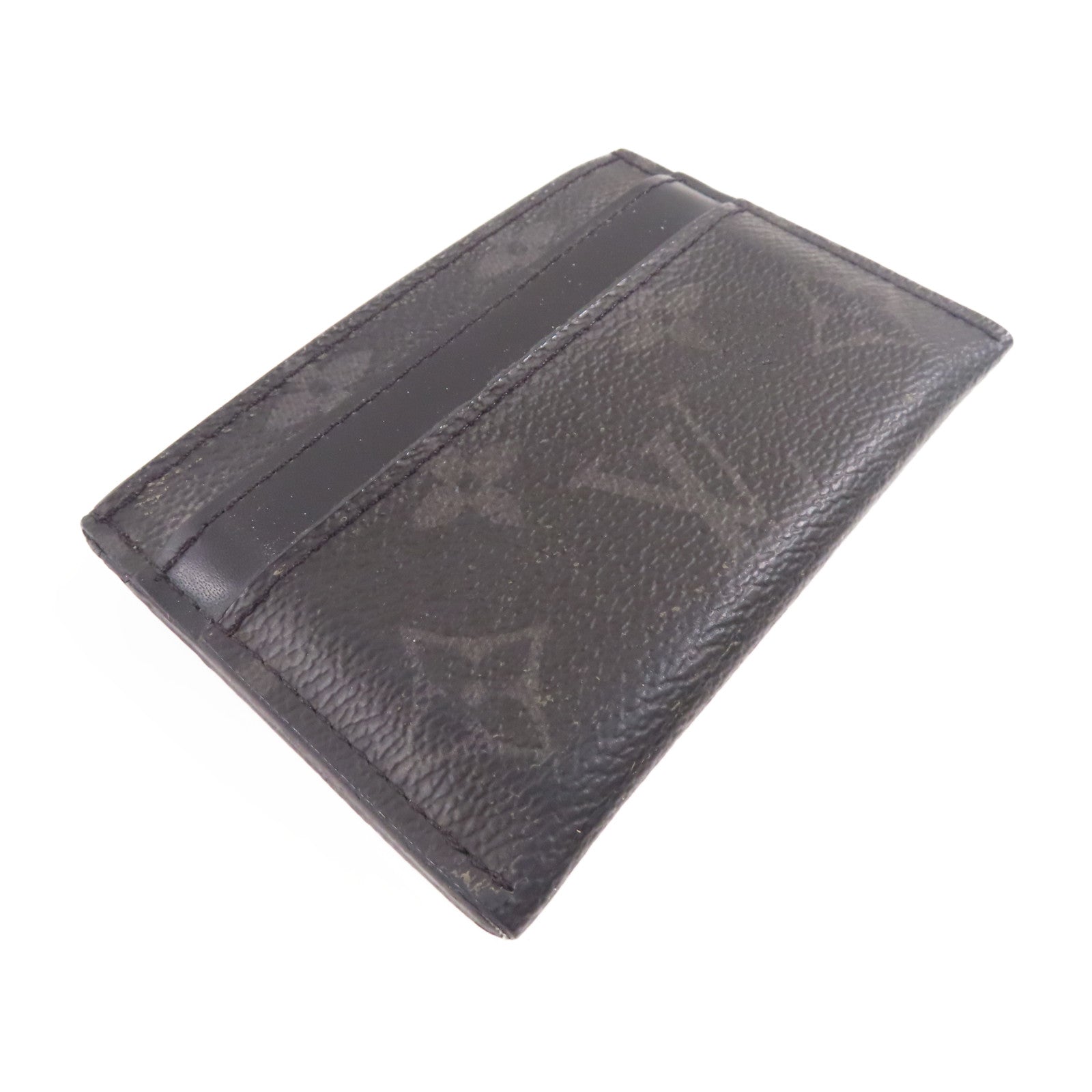 LOUIS VUITTON Monogram Eclipse Card Holder卡片套