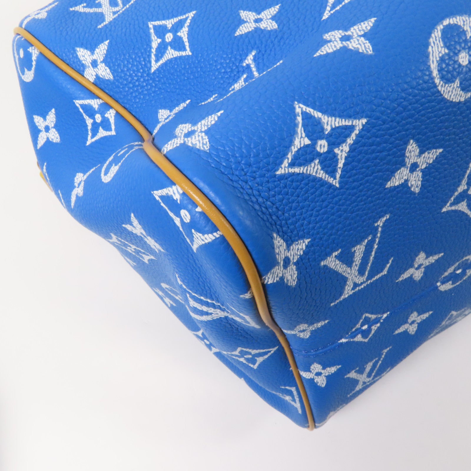 LOUIS VUITTON Monogram Calf Speedy P9 Bandouliere 40金扣手挽肩背兩用袋