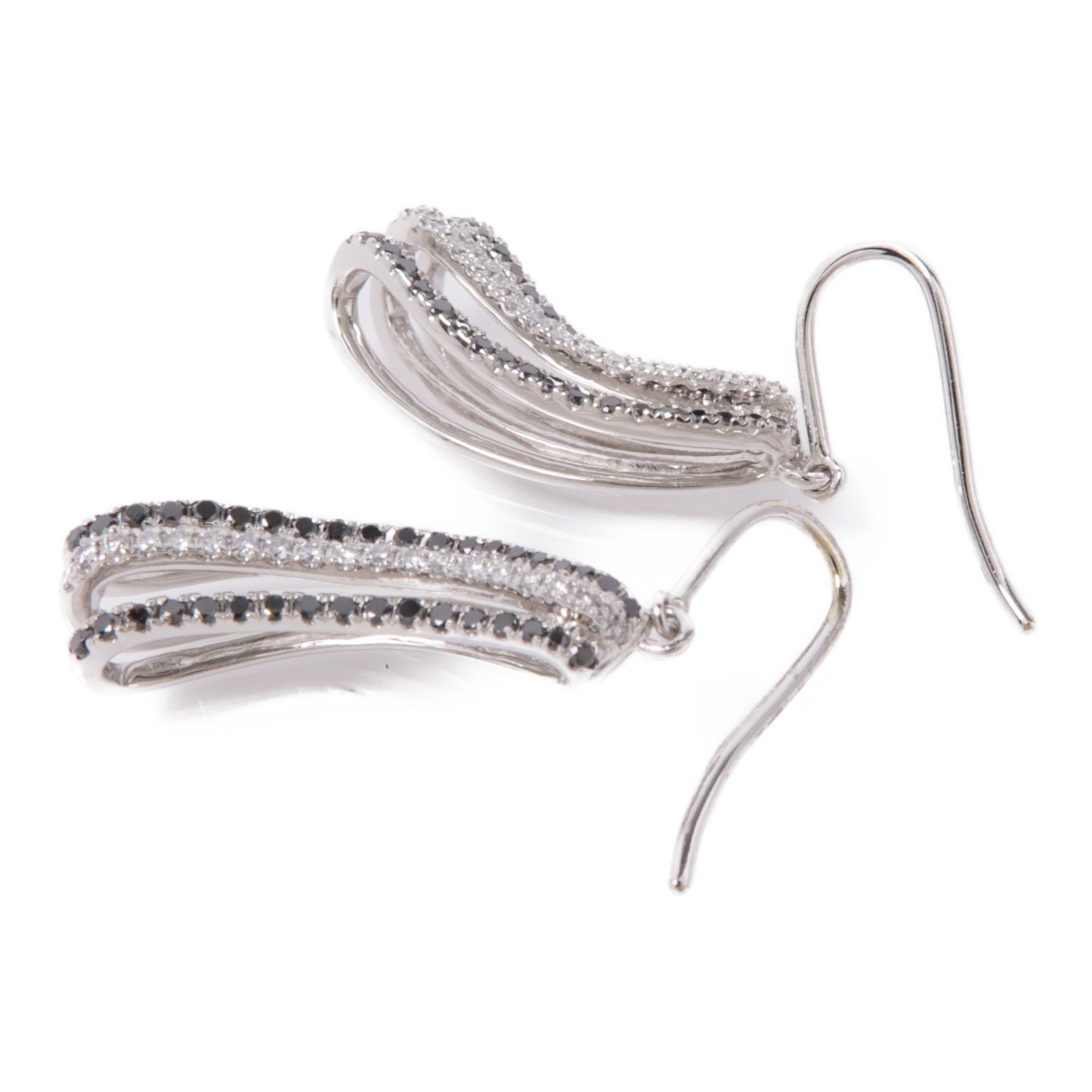 JEWELRY 18K白金Diamond Earrings鑽石耳環