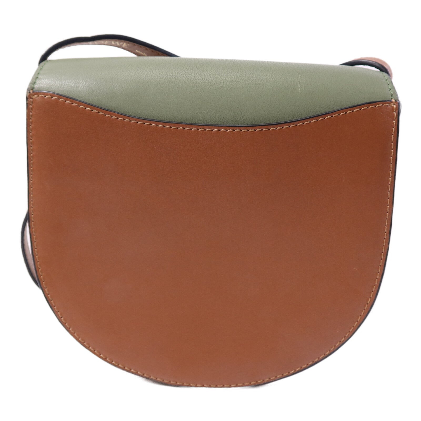 LOEWE 牛皮皮革Heel Duo Bag金扣肩背袋