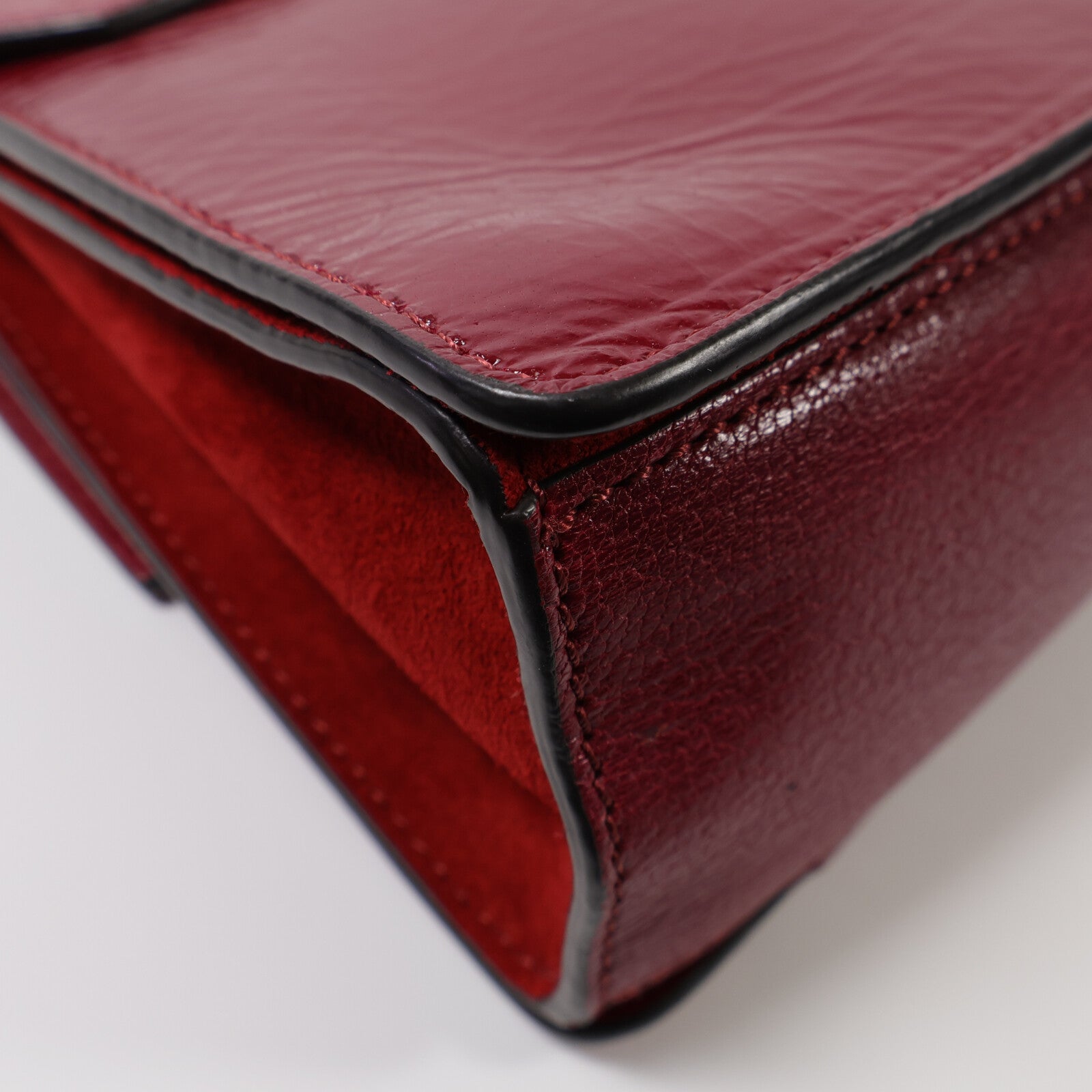 GIVENCHY 牛皮皮革Chain Shoulder銀扣鏈帶肩背袋