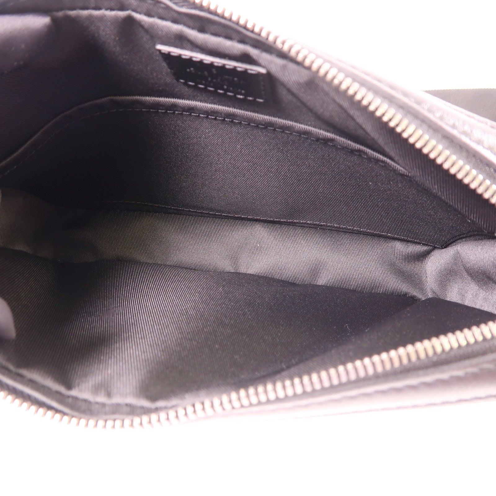 LOUIS VUITTON Monogram Eclipse Reverse Trio Messenger Bag銀扣肩背袋