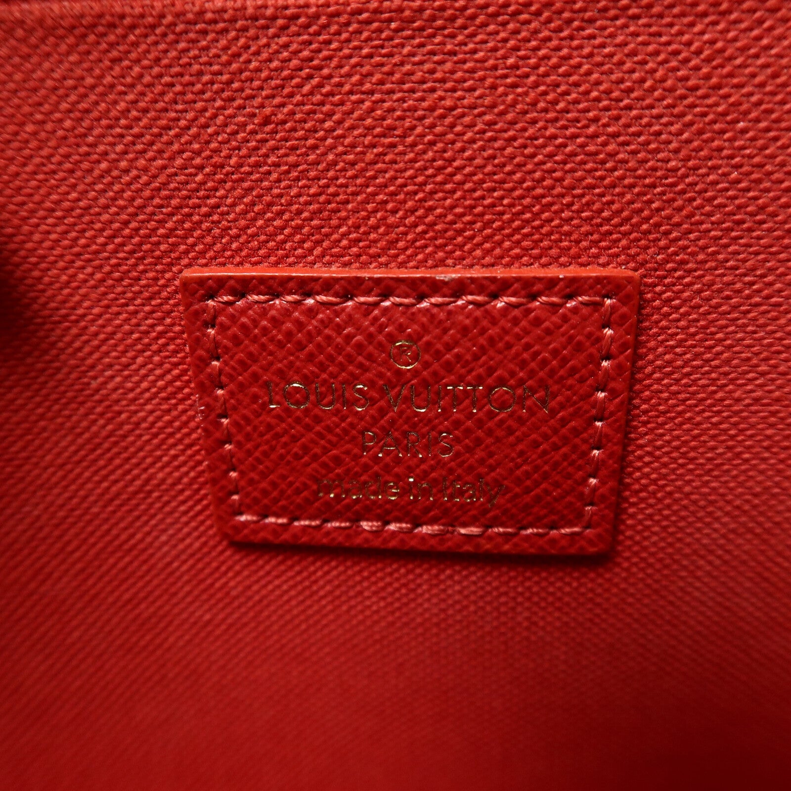 LOUIS VUITTON Damier Felice Pochette鏈帶肩背袋