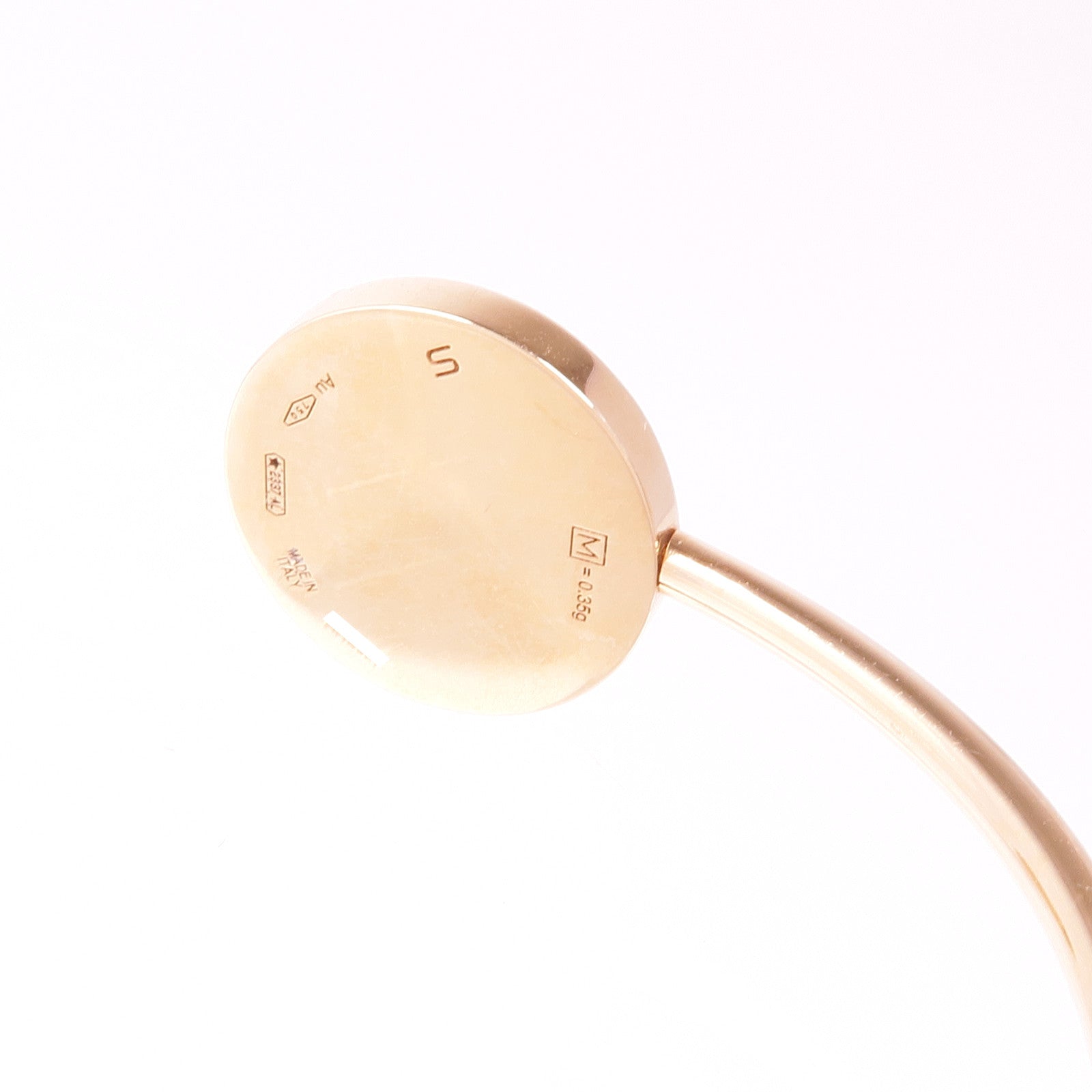 BVLGARI 18K玫瑰金Bvlgari Bvlgari Bracelet縞瑪瑙/鑽石手鐲