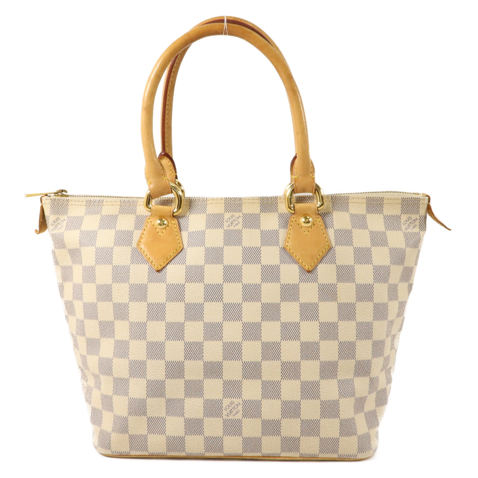 LOUIS VUITTON Damier Azur Saleya PM手挽袋
