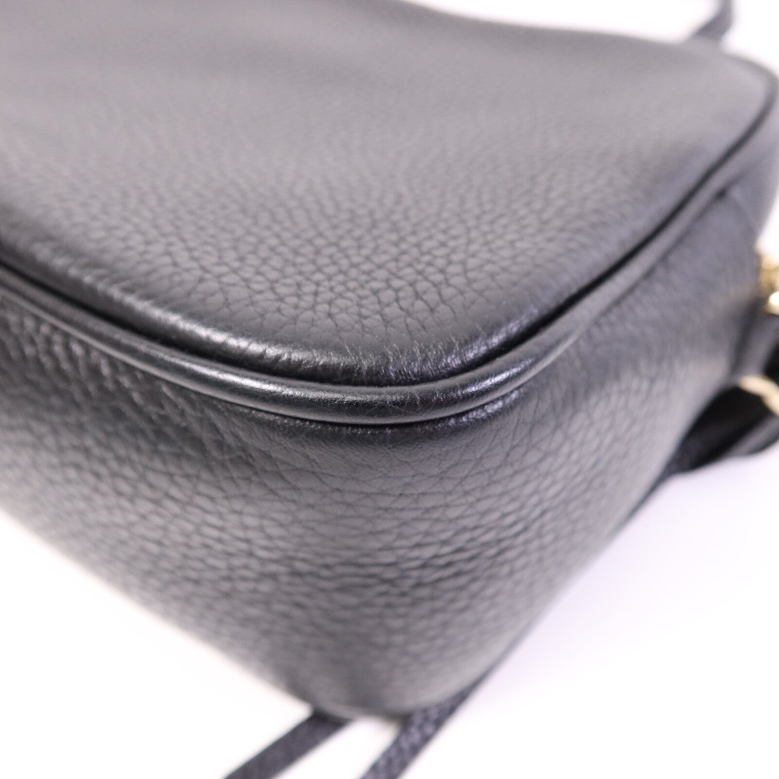 GUCCI 牛皮皮革Soho Disco Bag金扣肩背袋