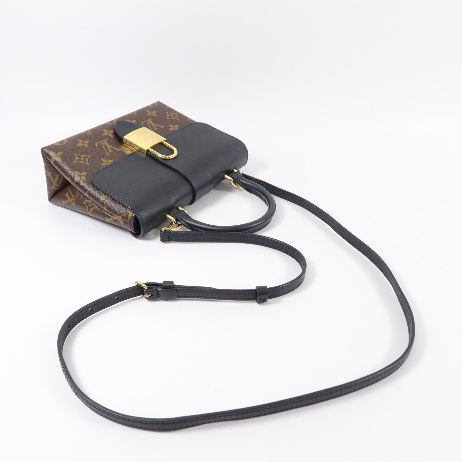 LOUIS VUITTON Monogram Locky BB手挽肩背兩用袋