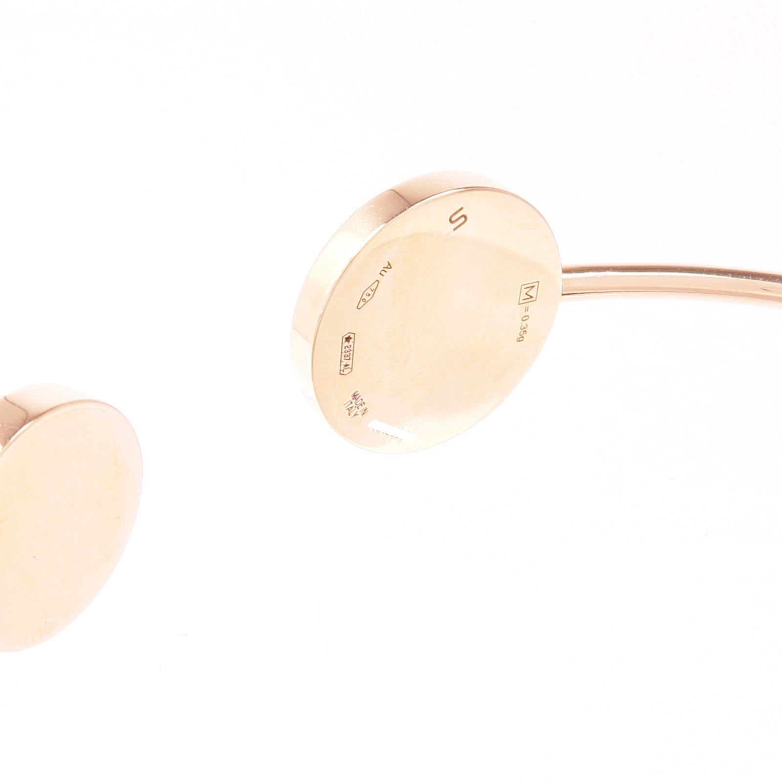 BVLGARI 18K玫瑰金Bvlgari Bvlgari Bracelet縞瑪瑙/鑽石手鐲