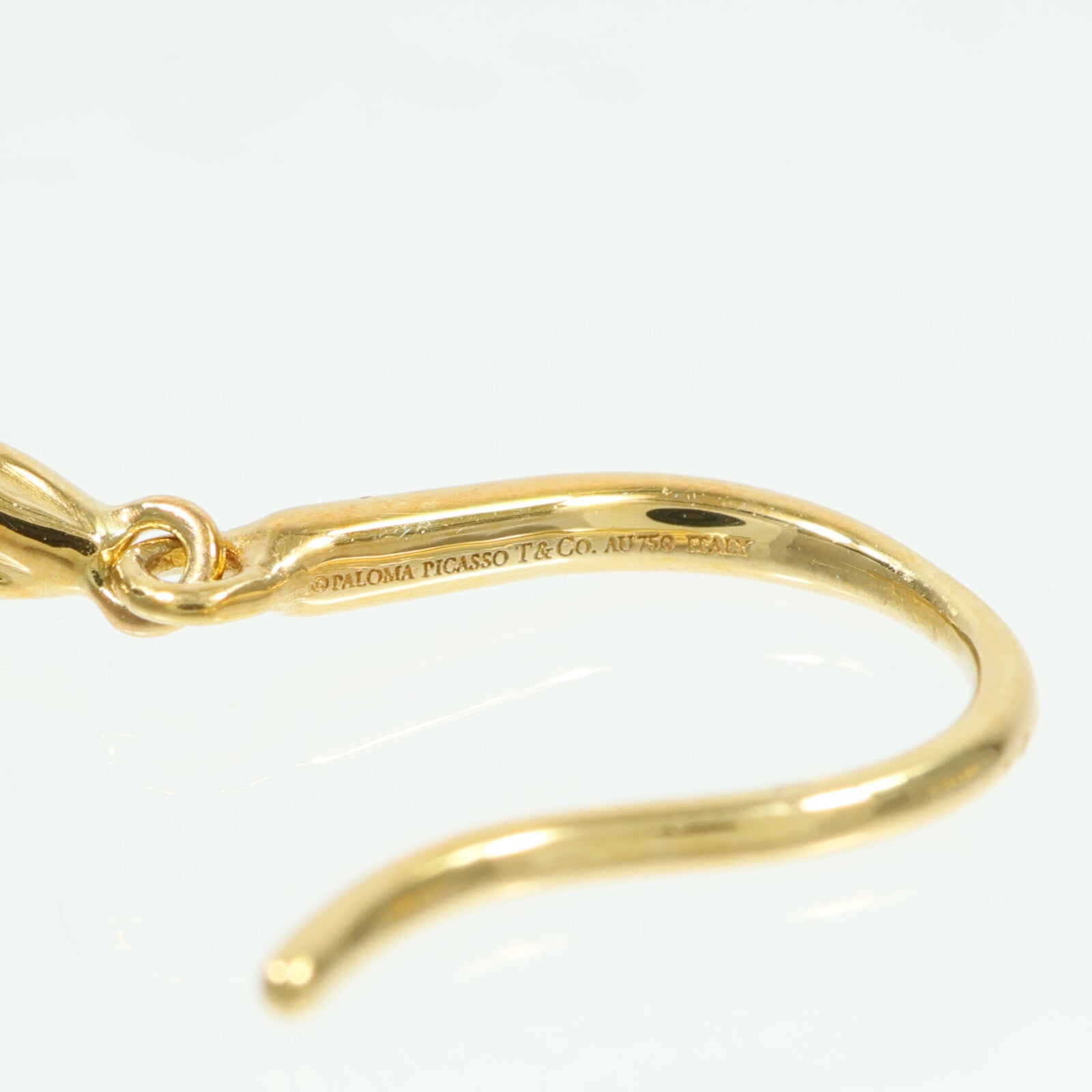 TIFFANY＆CO 18K黃金Paloma Picasso Earrings耳環