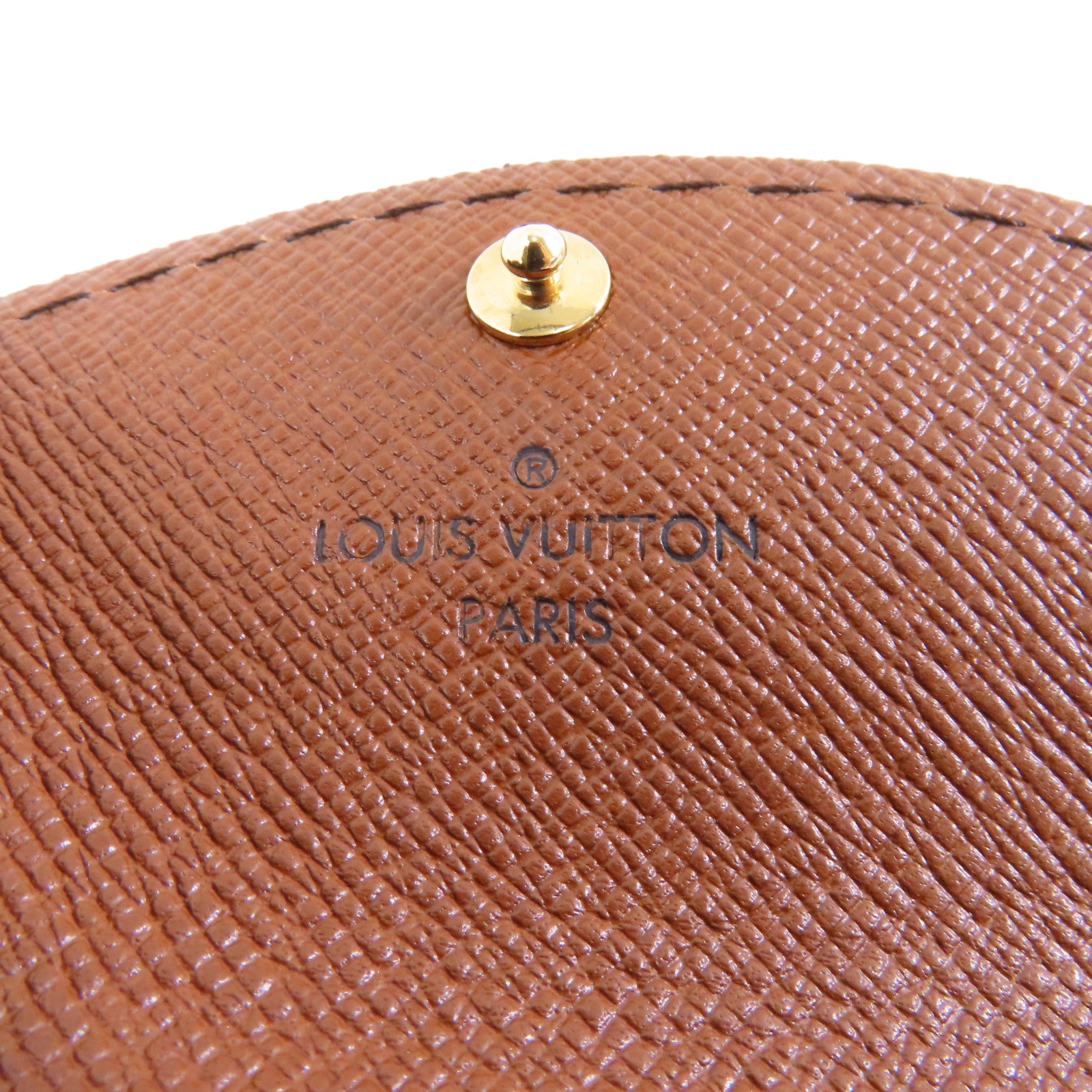 LOUIS VUITTON Monogram Ceinture Pochette#80金扣腰包啡色