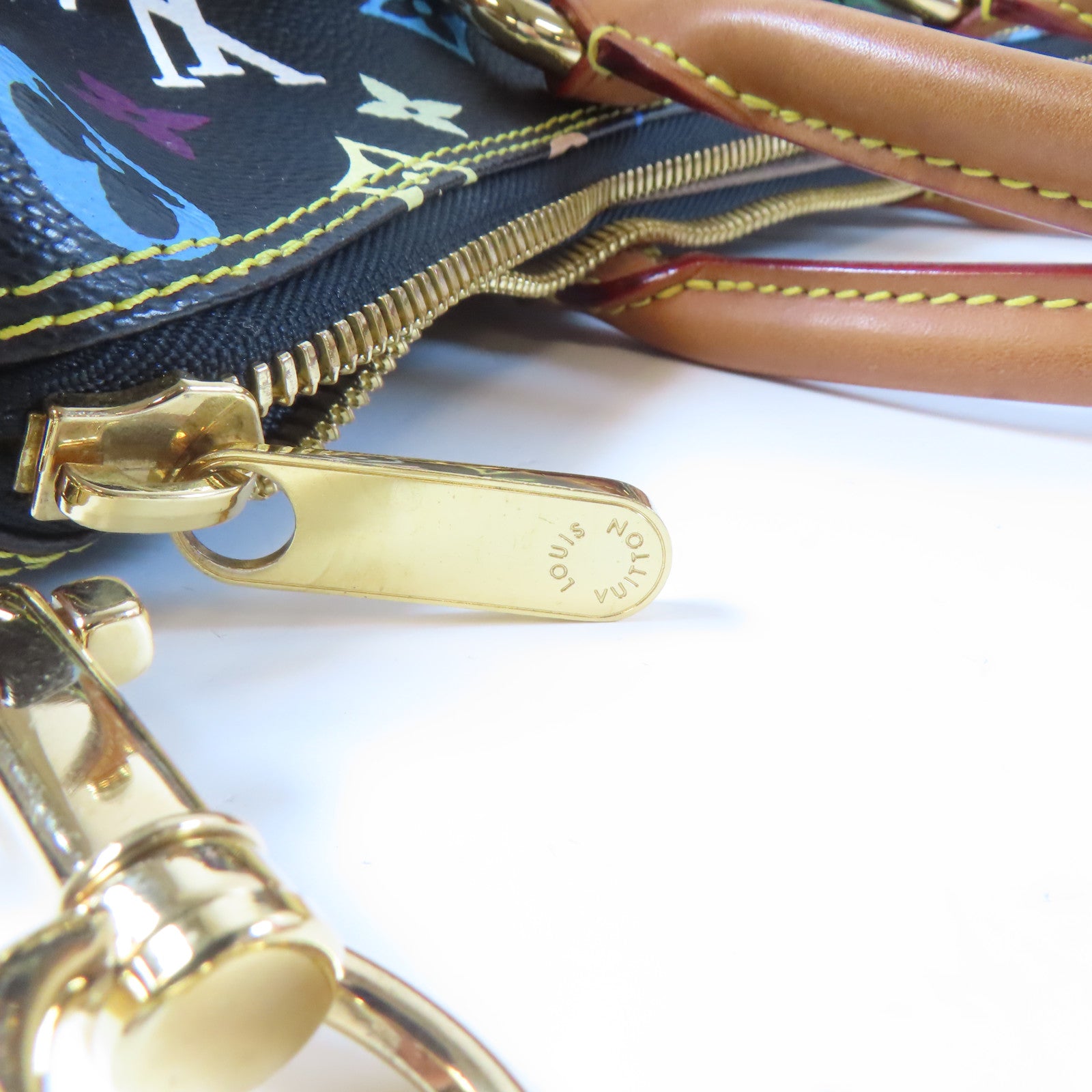 LOUIS VUITTON 【激減優惠】Monogram Multicolore Rita金扣手挽肩背兩用袋黑色/多色