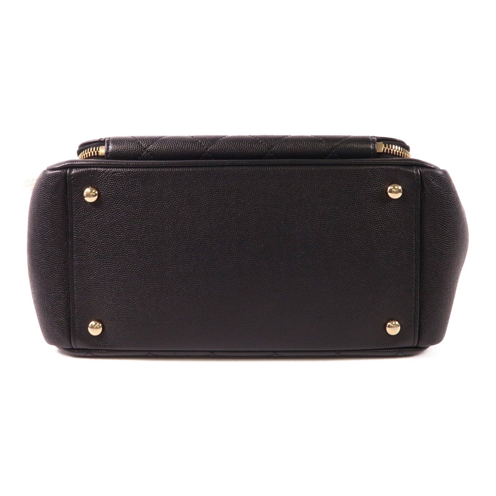 CHANEL 牛皮皮革2 Way Shoulder Bag金扣手挽肩背兩用袋