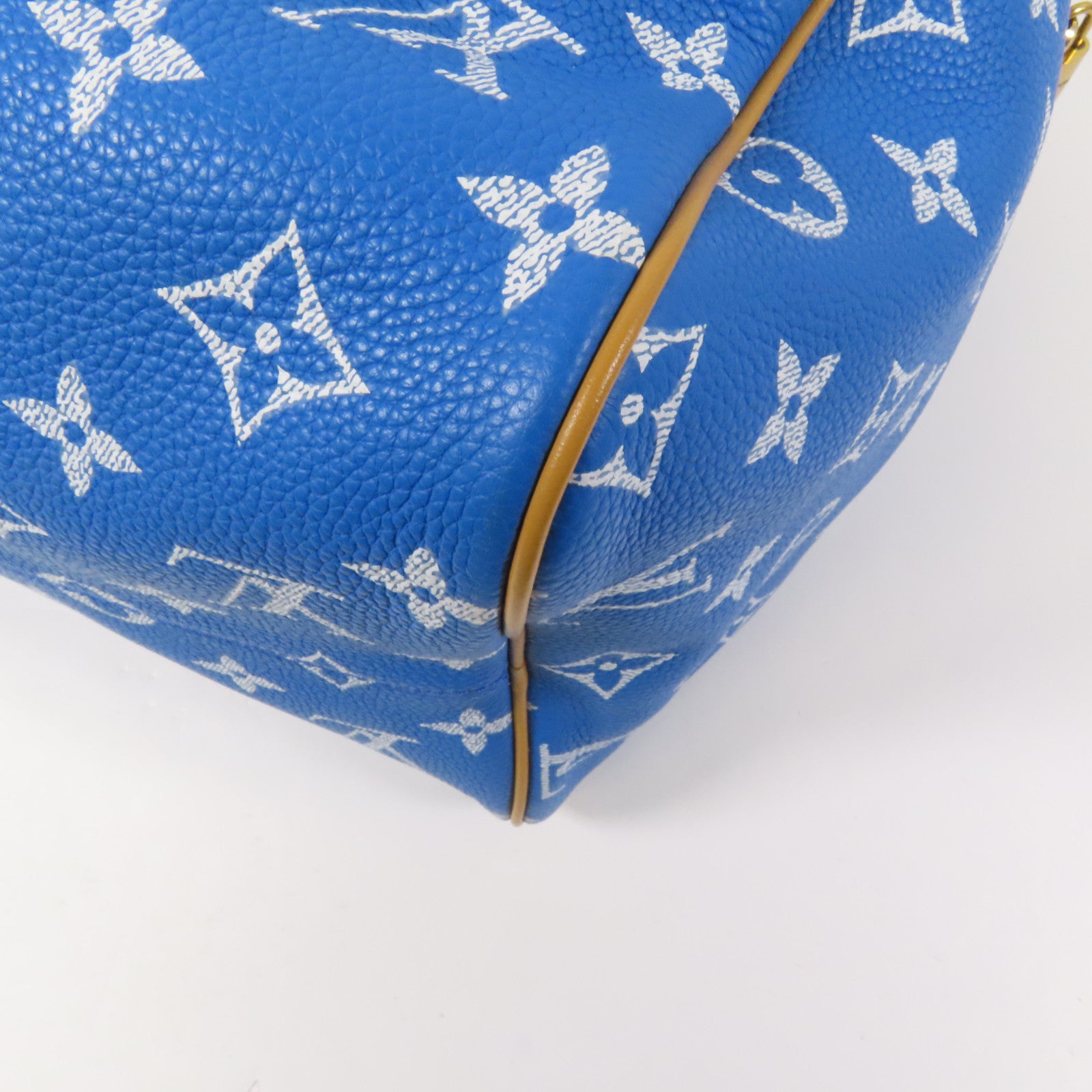 LOUIS VUITTON Monogram Calf Speedy P9 Bandouliere 40金扣手挽肩背兩用袋