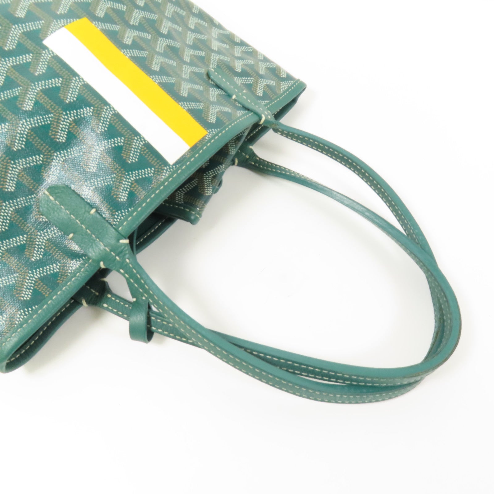 GOYARD PVC Anjou Mini銀扣肩背袋
