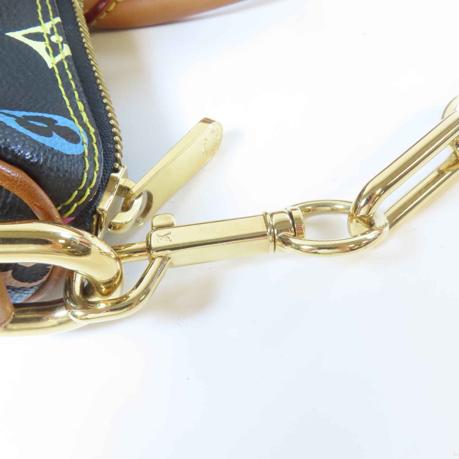 LOUIS VUITTON 【激減優惠】Monogram Multicolore Rita金扣手挽肩背兩用袋黑色/多色