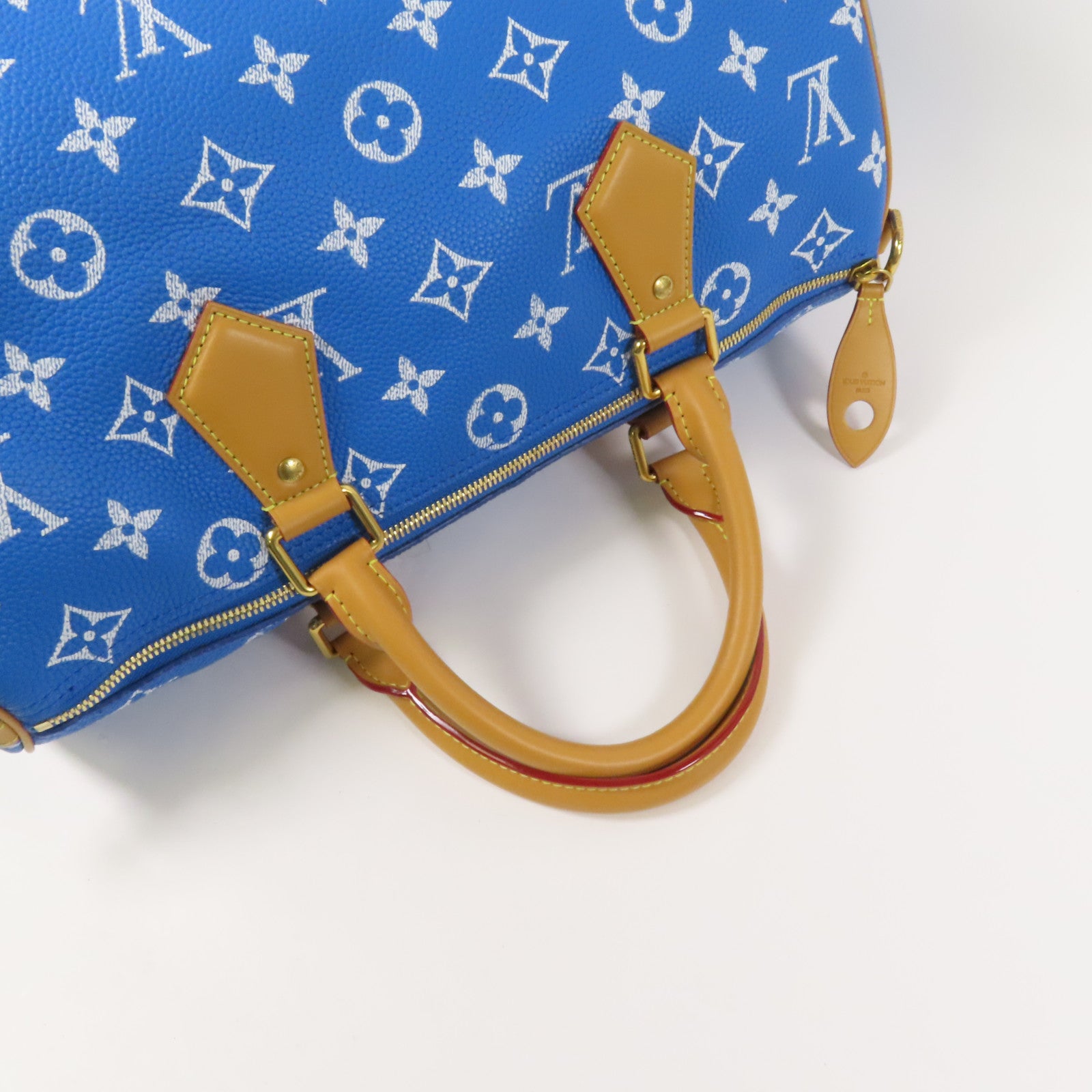 LOUIS VUITTON Monogram Calf Speedy P9 Bandouliere 40金扣手挽肩背兩用袋