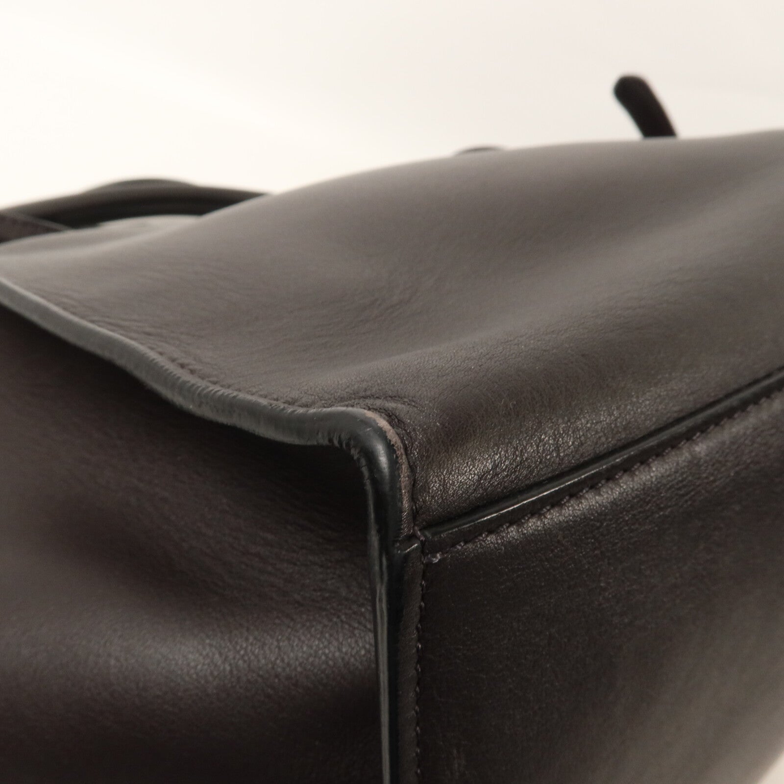 CELINE 牛皮皮革Big Bag Bucket手挽肩背兩用袋