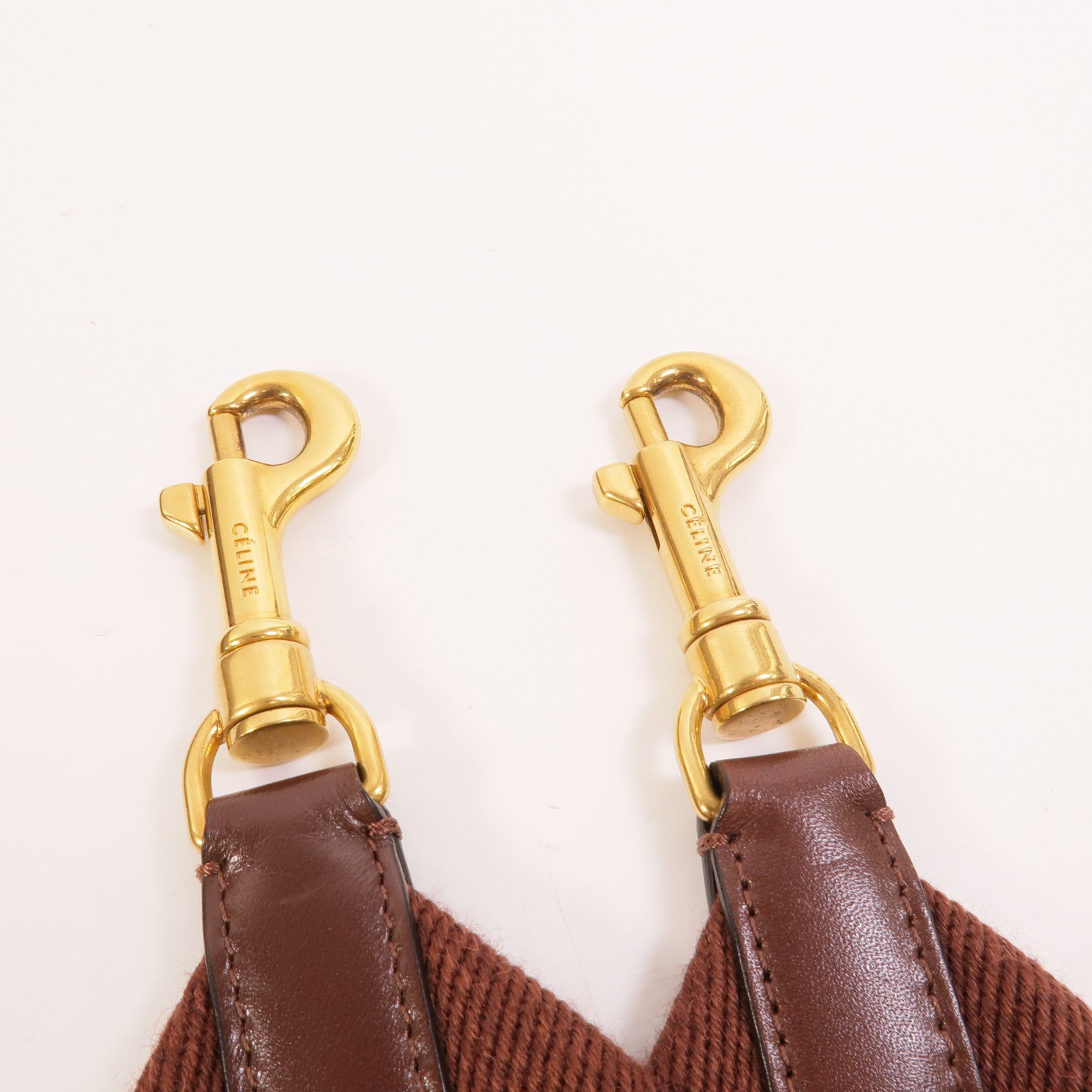 CELINE 牛皮皮革Sangle Bucket Large肩背袋
