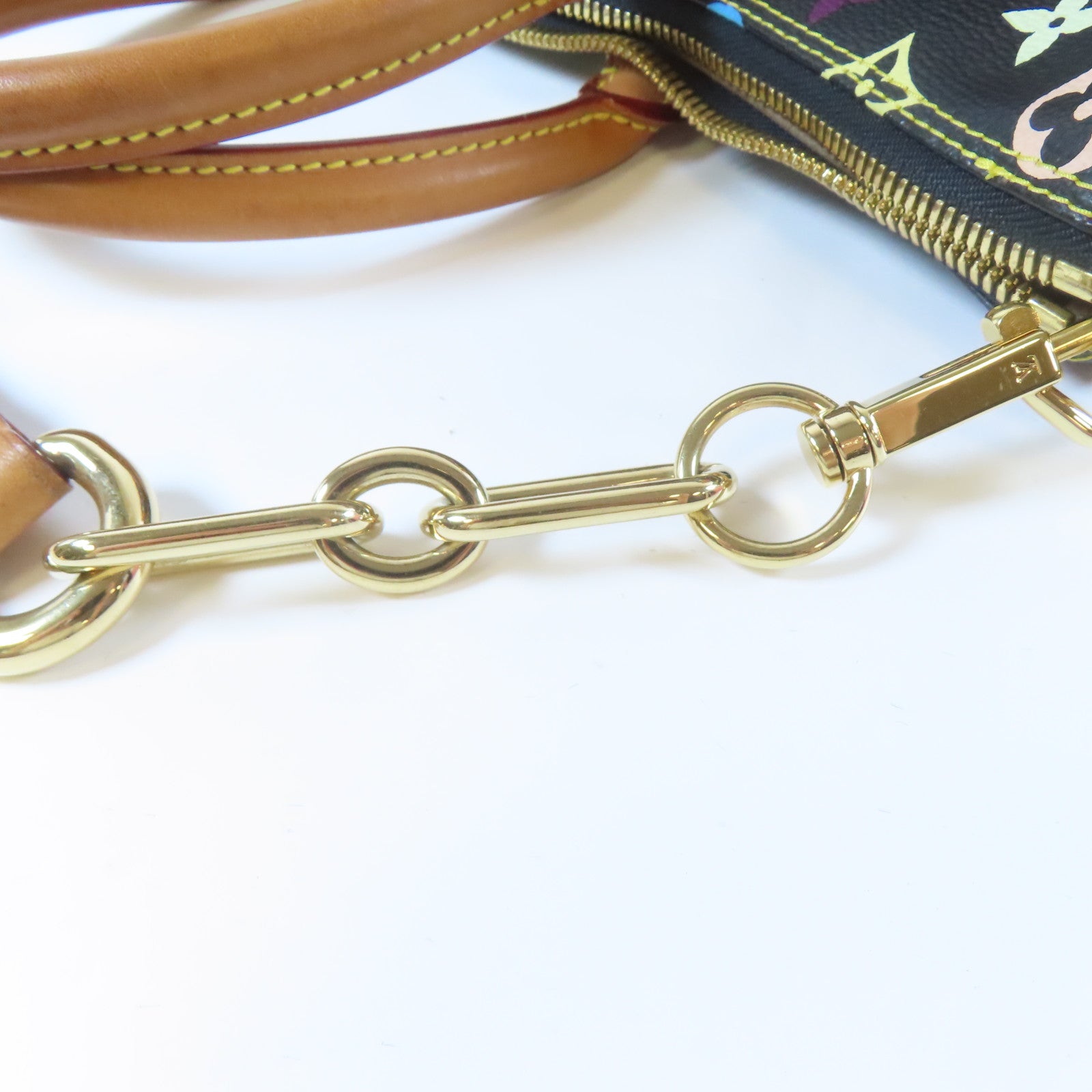 LOUIS VUITTON 【激減優惠】Monogram Multicolore Rita金扣手挽肩背兩用袋黑色/多色