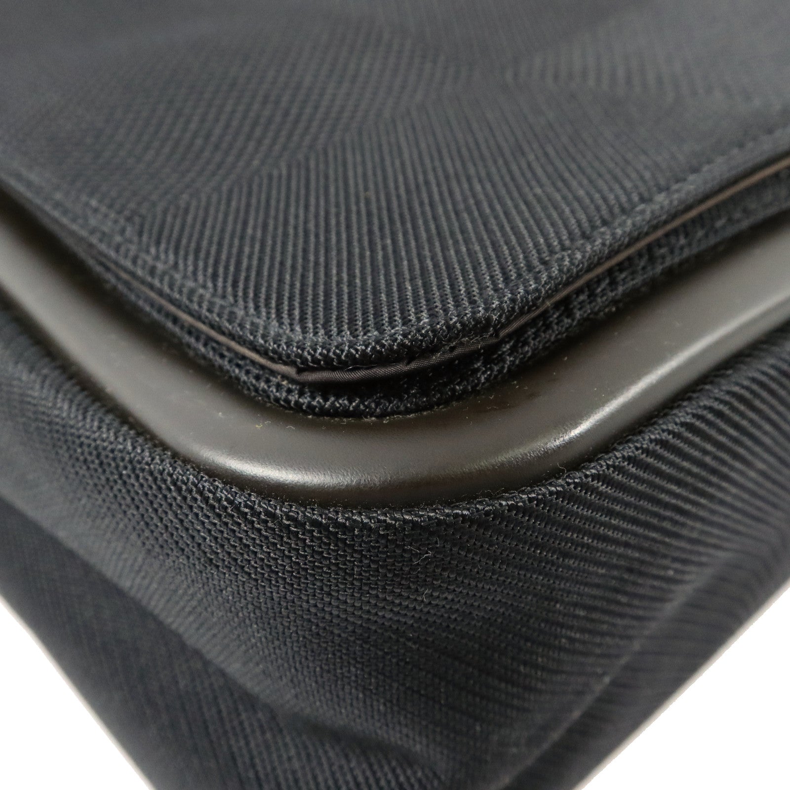 LOUIS VUITTON Damier Geant Messager MM銀扣肩背袋