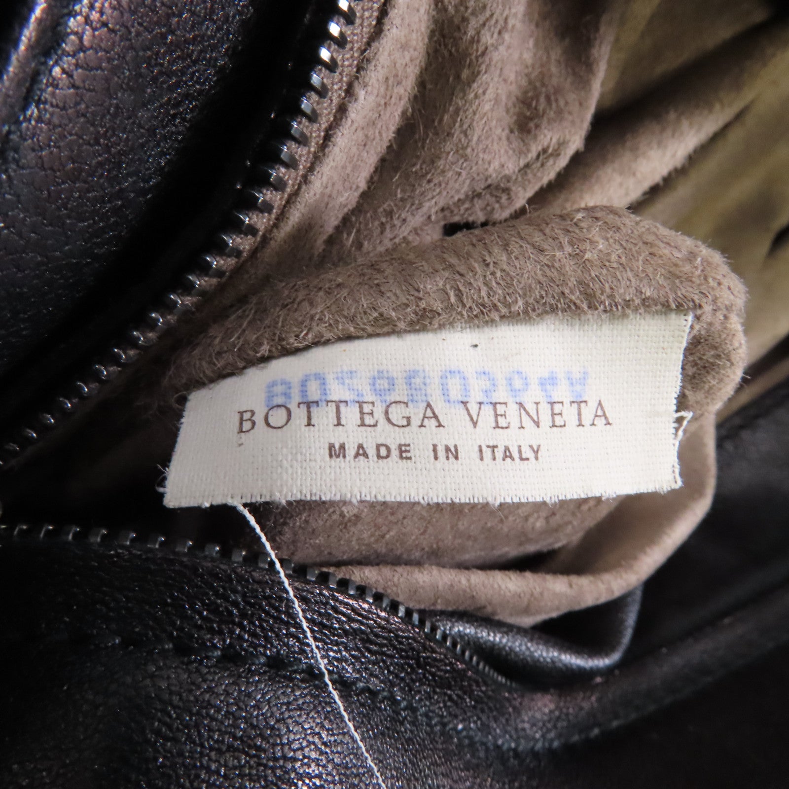BOTTEGA VENETA 織紋皮革Shoulder Bag肩背袋金屬棕色