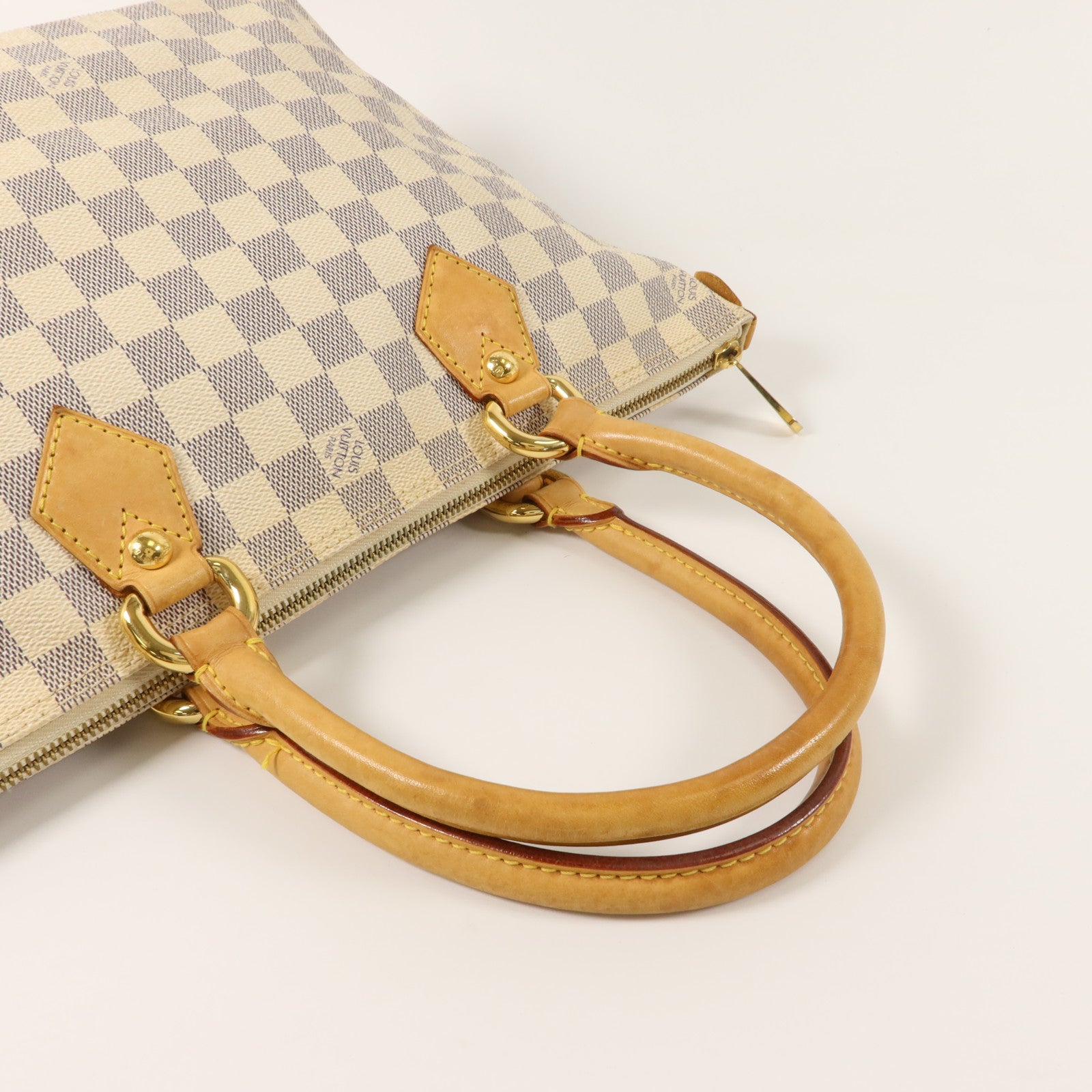 LOUIS VUITTON Damier Azur Saleya PM手挽袋