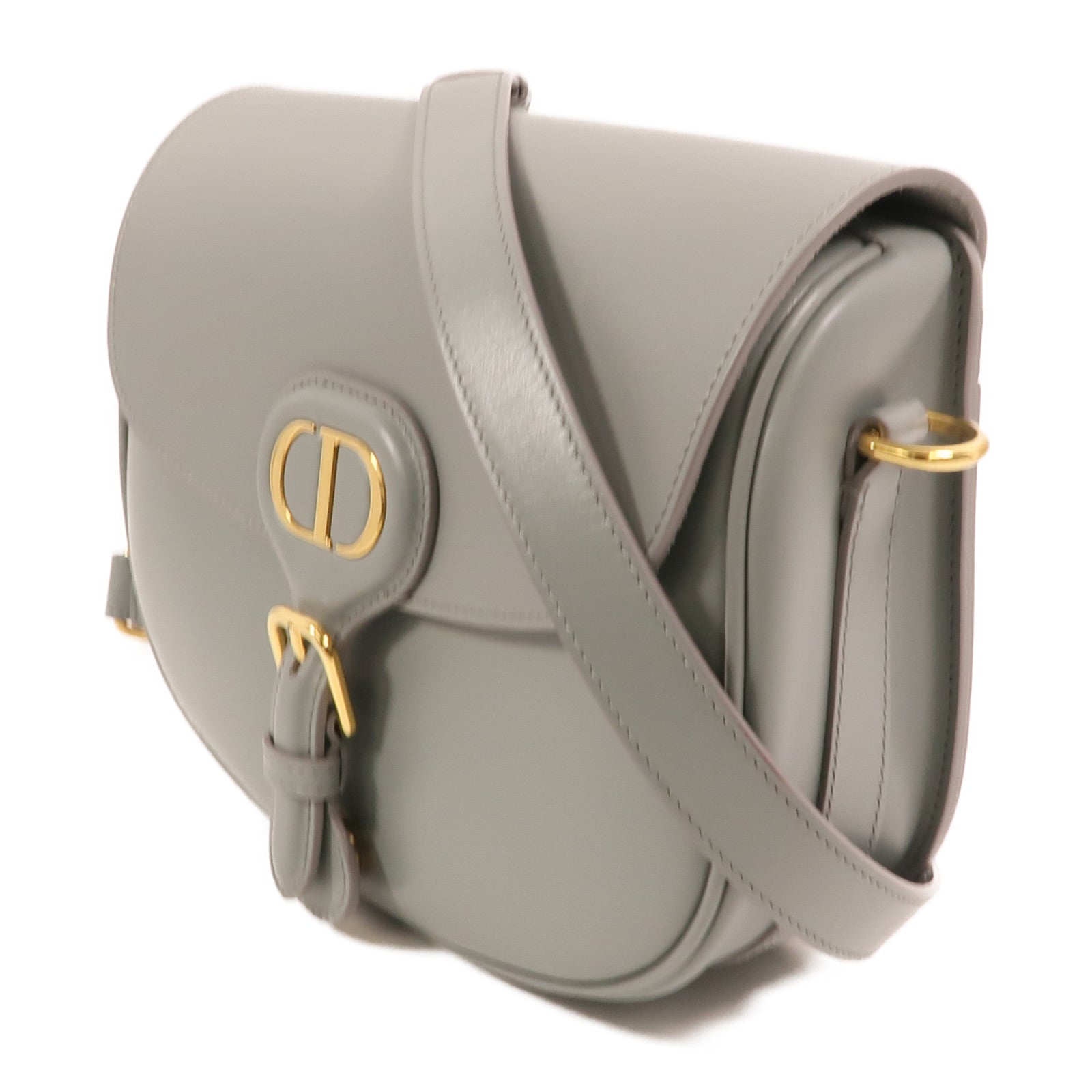 Dior 牛皮皮革Bobby Bag Medium金扣肩背袋