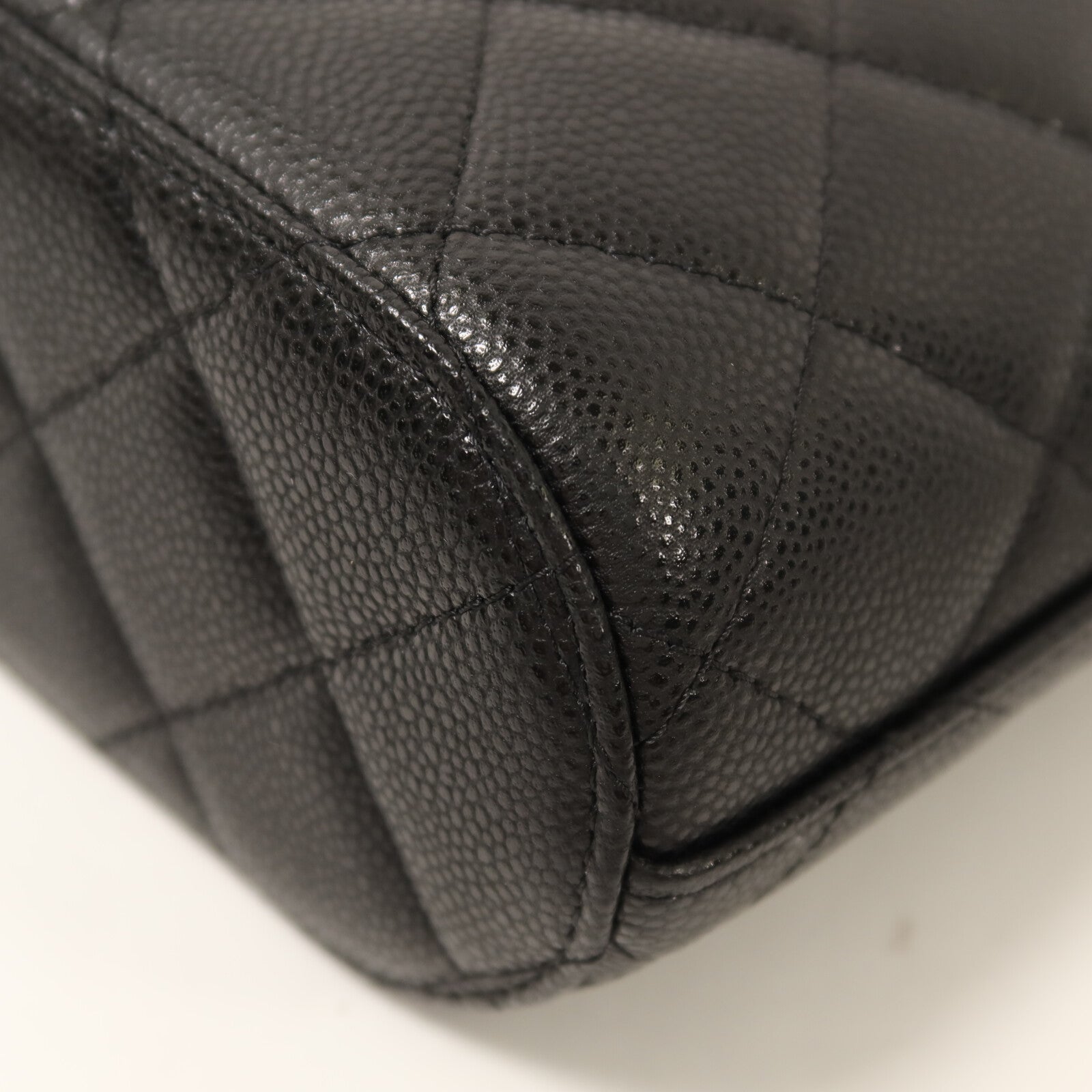 CHANEL 牛皮皮革Chain Shoulder鏈帶手挽肩背兩用袋
