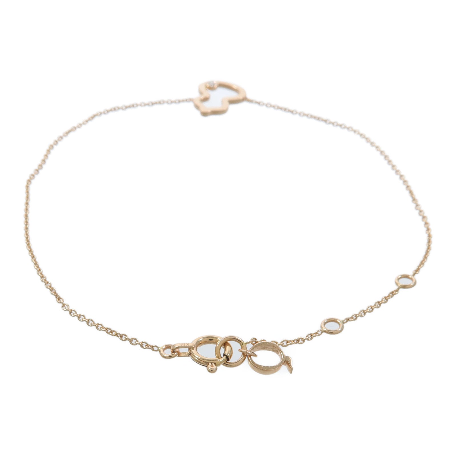 JEWELRY 18K玫瑰金Diamond Bracelet鑽石手鏈