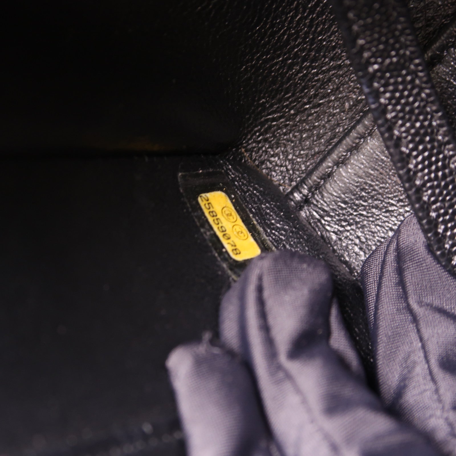 CHANEL 牛皮皮革2 Way Shoulder Bag金扣手挽肩背兩用袋
