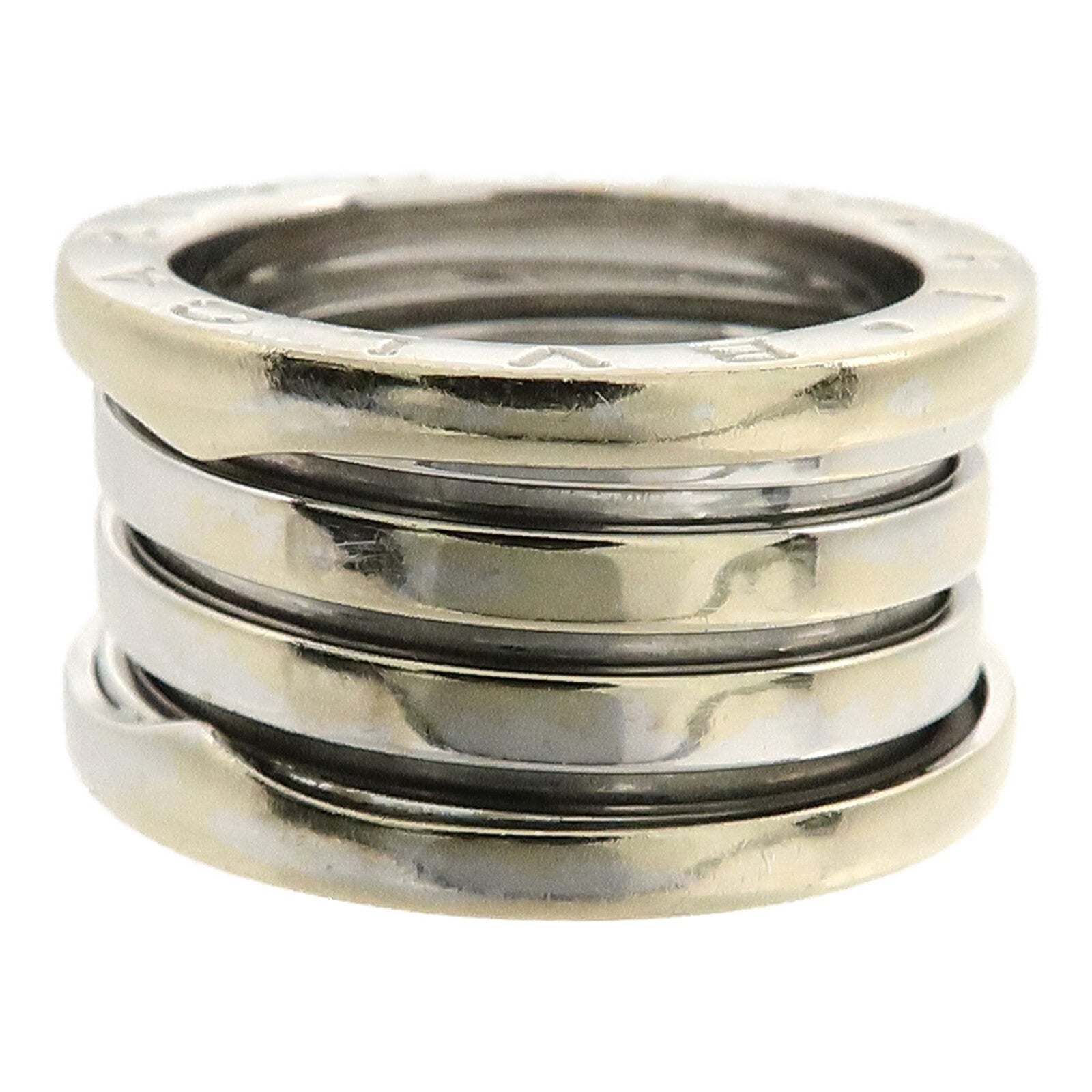 BVLGARI 18K白金B-zero1 4戒指