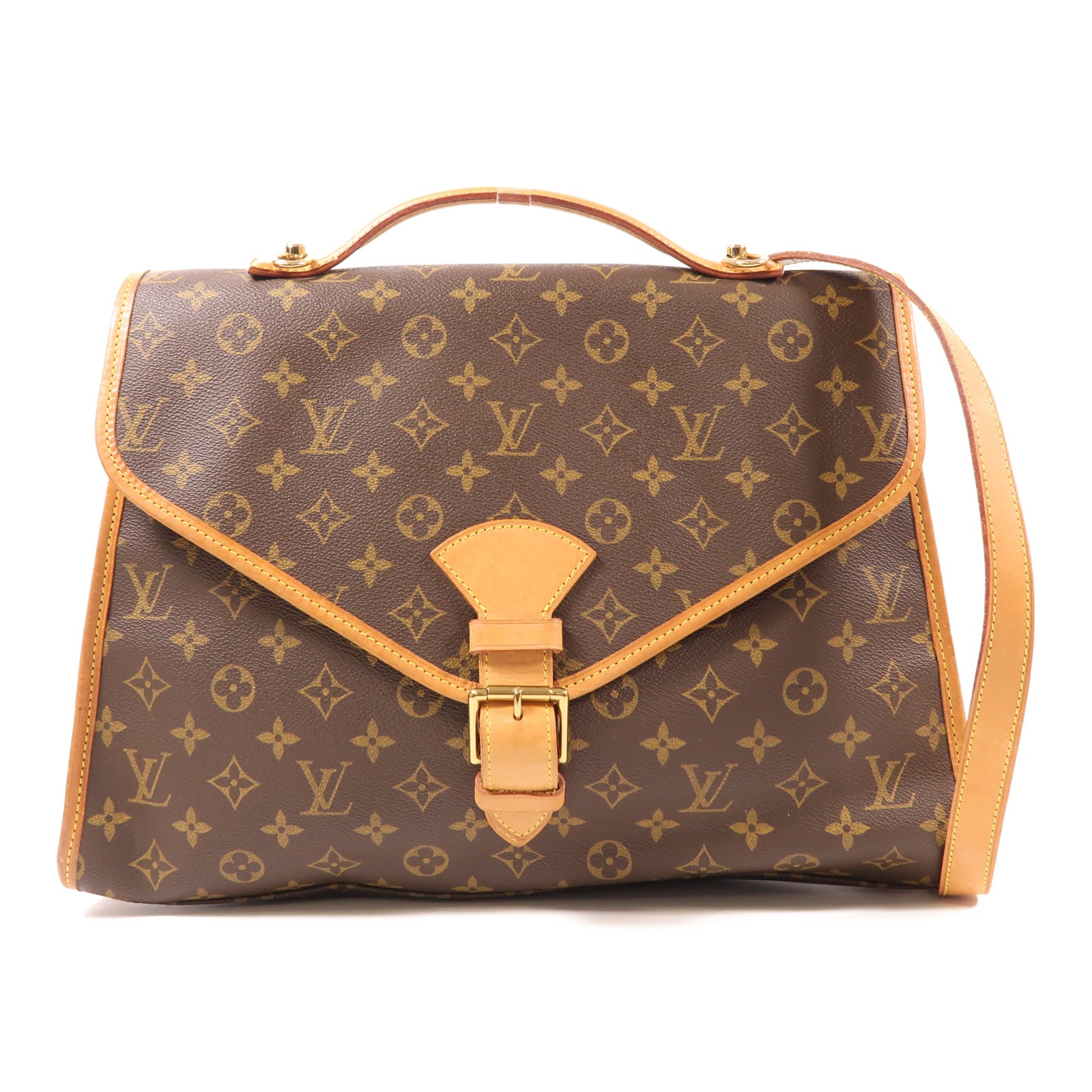 LOUIS VUITTON Monogram Beverly金扣手挽肩背兩用袋