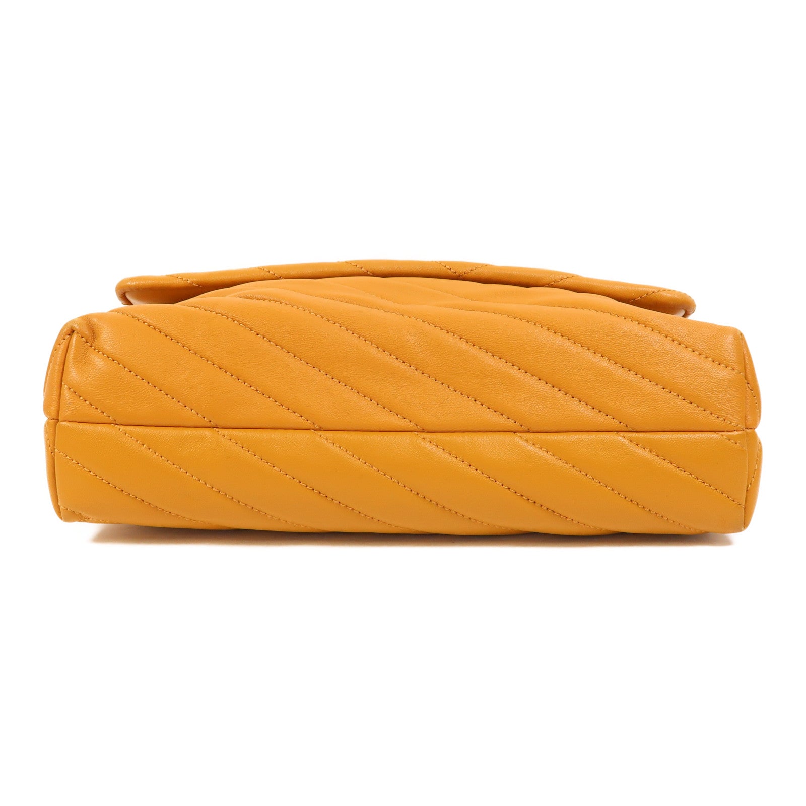 Tory Burch 牛皮皮革Chain Shoulder金扣鏈帶肩背袋