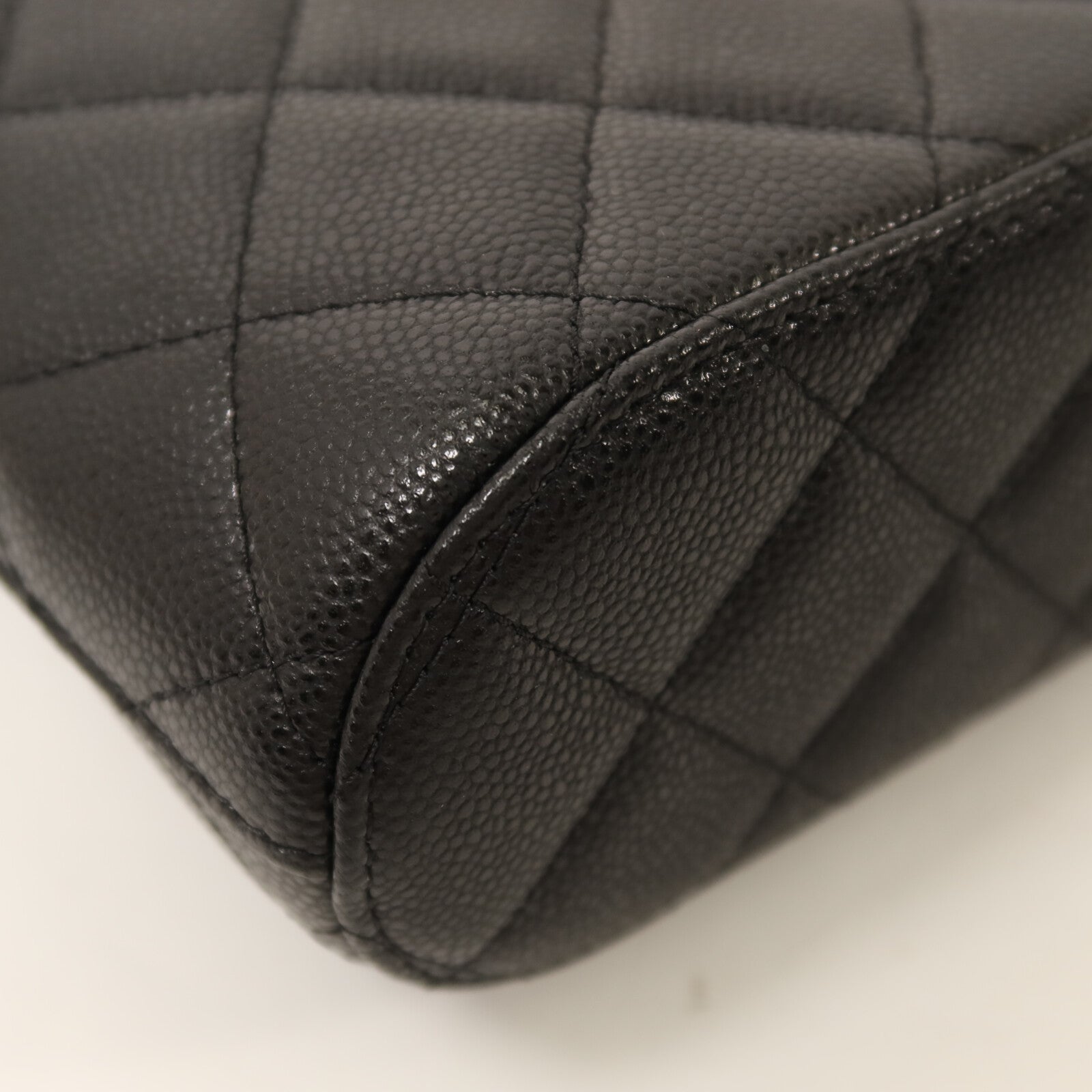 CHANEL 牛皮皮革Chain Shoulder鏈帶手挽肩背兩用袋