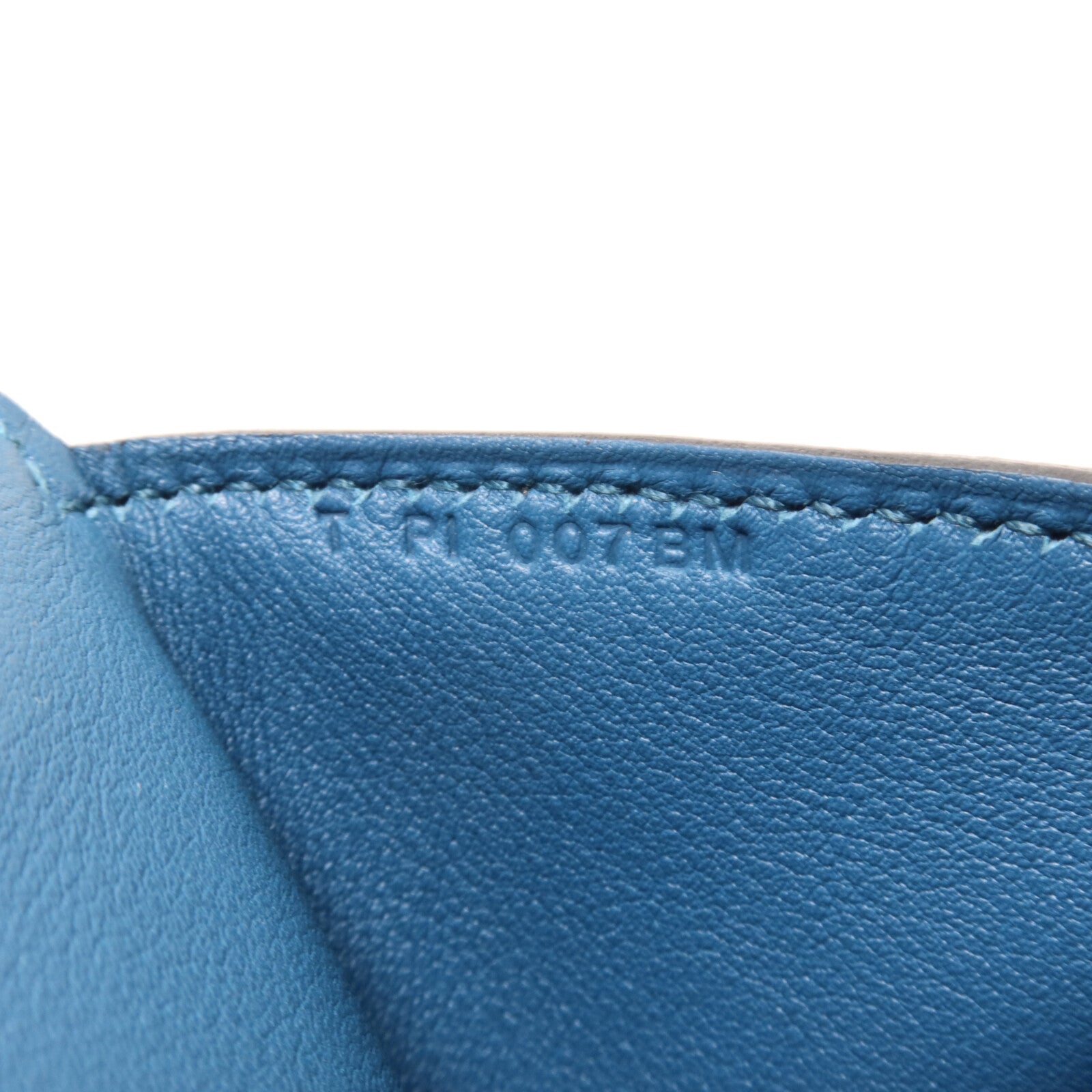 HERMES Swift皮革Tool Box 20手挽肩背兩用袋Bleu Thalassa