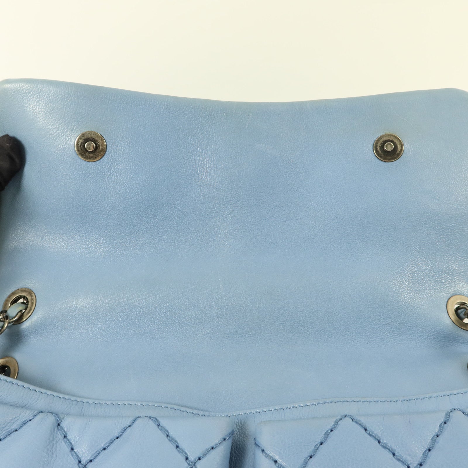 CHANEL 牛皮皮革Matelasse Chain Shoulder銀扣肩背袋
