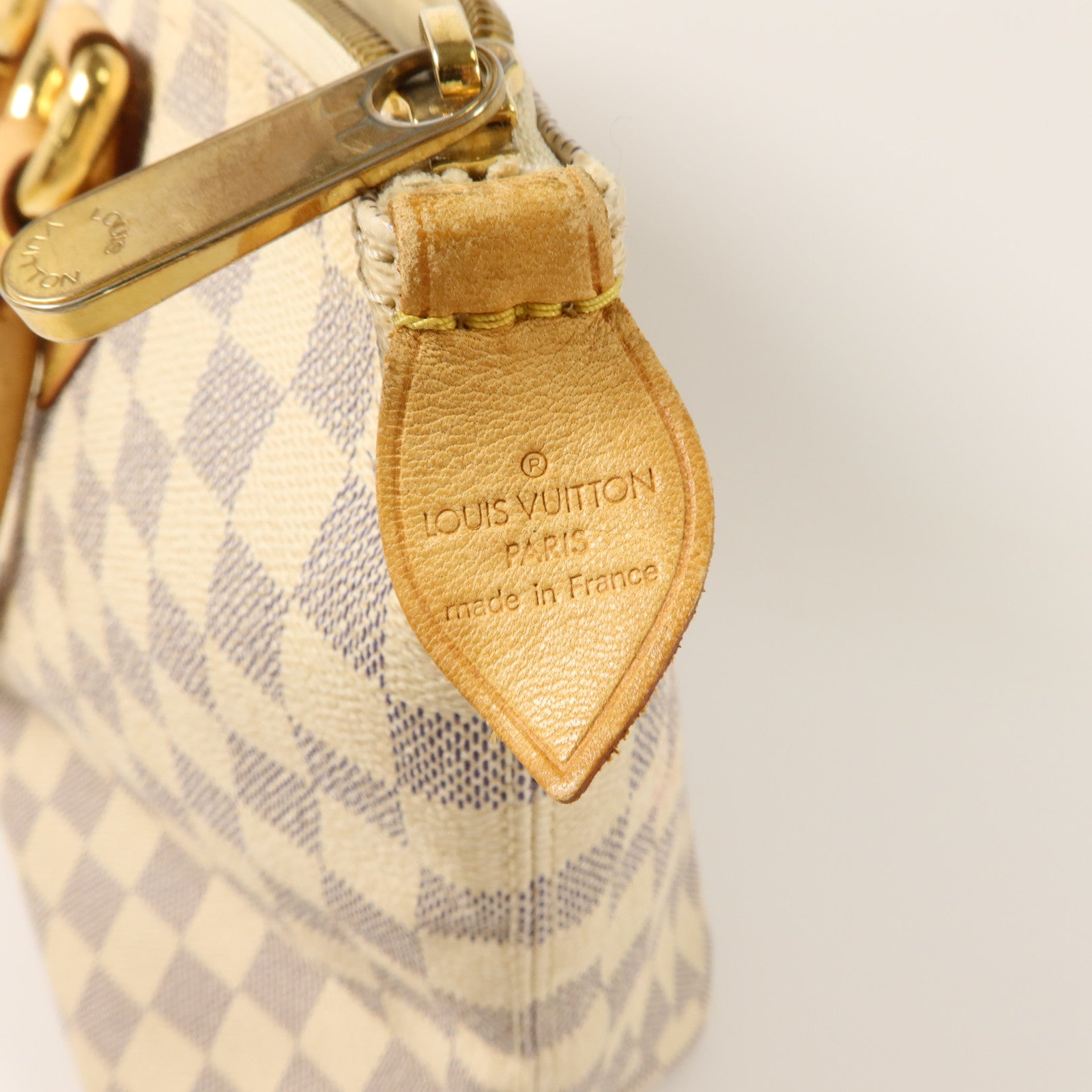 LOUIS VUITTON Damier Azur Saleya PM手挽袋