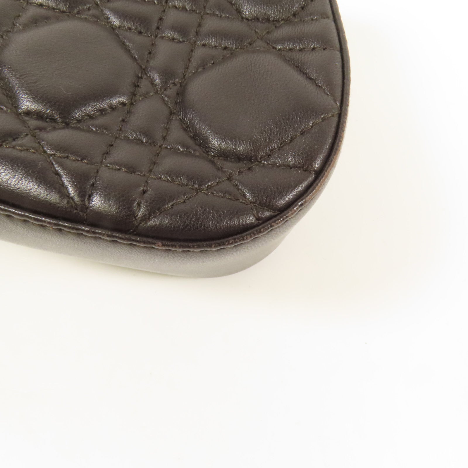 Dior 牛皮皮革Shoulder Bag金扣肩背袋